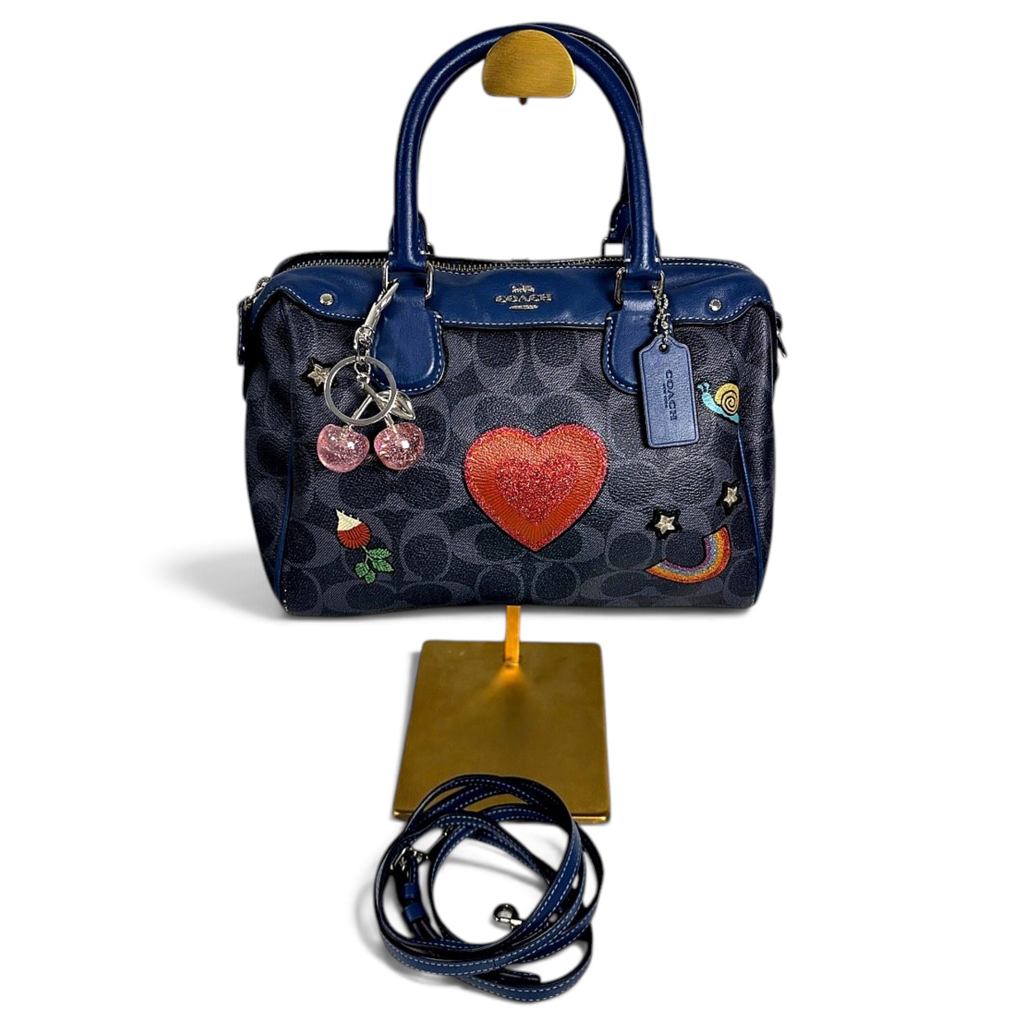 Coach Rowan leather satchel