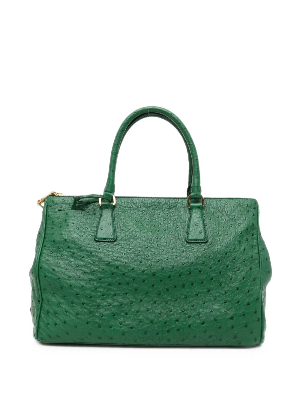 Galleria ostrich tote bag 
