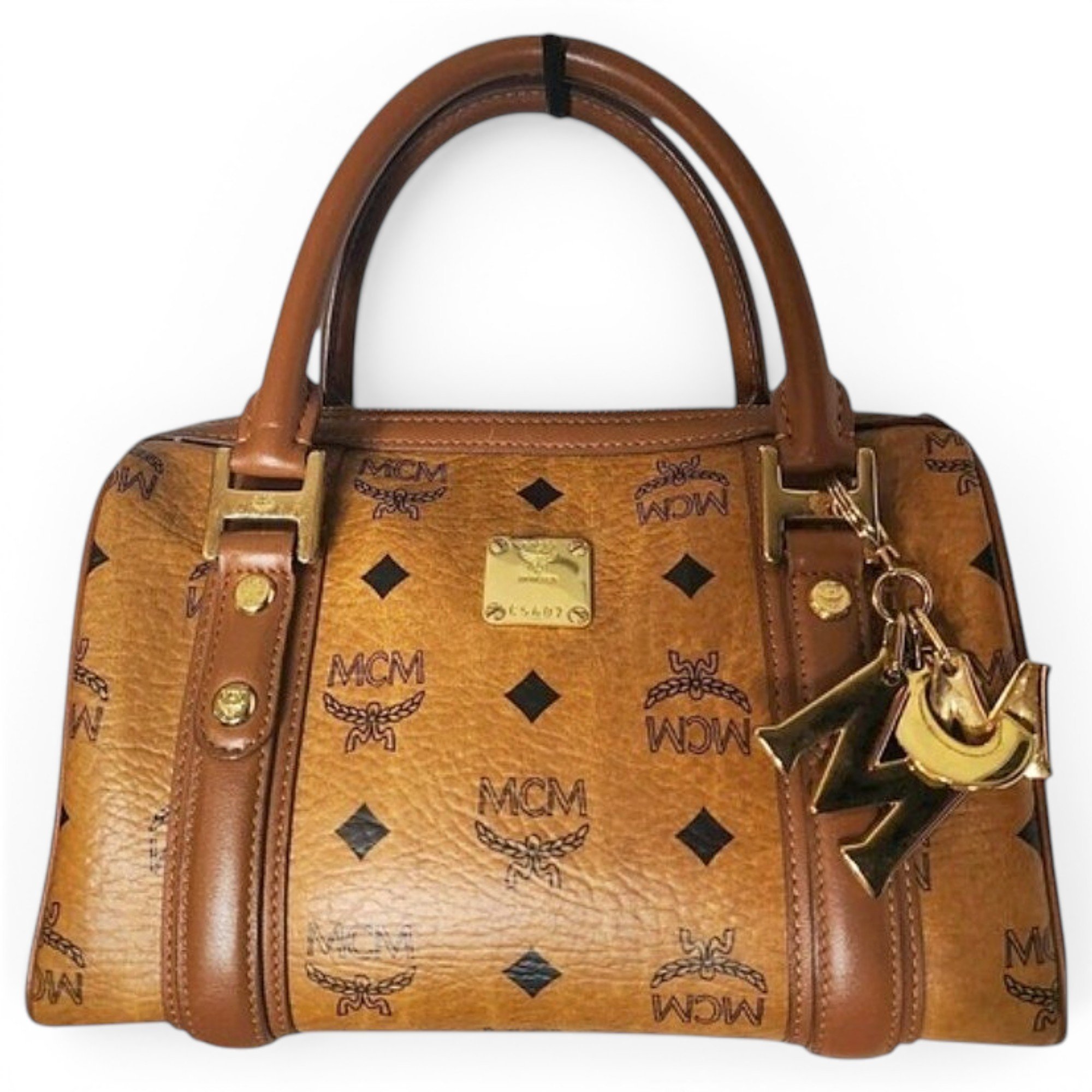 Boston vegan leather handbag