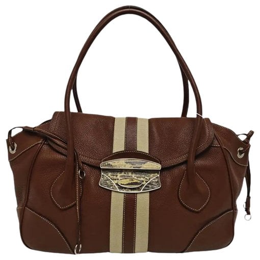 Leather handbag