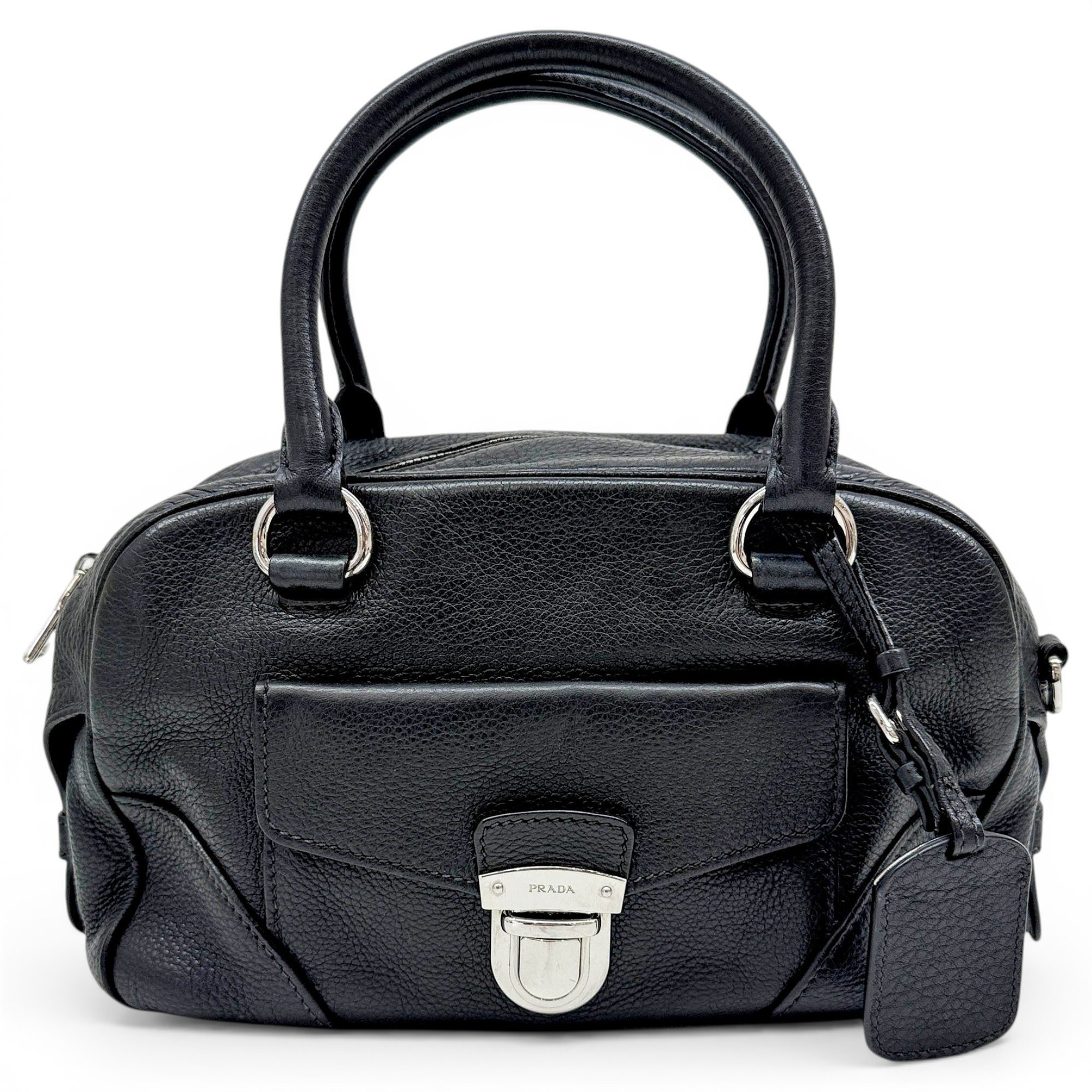 Leather handbag