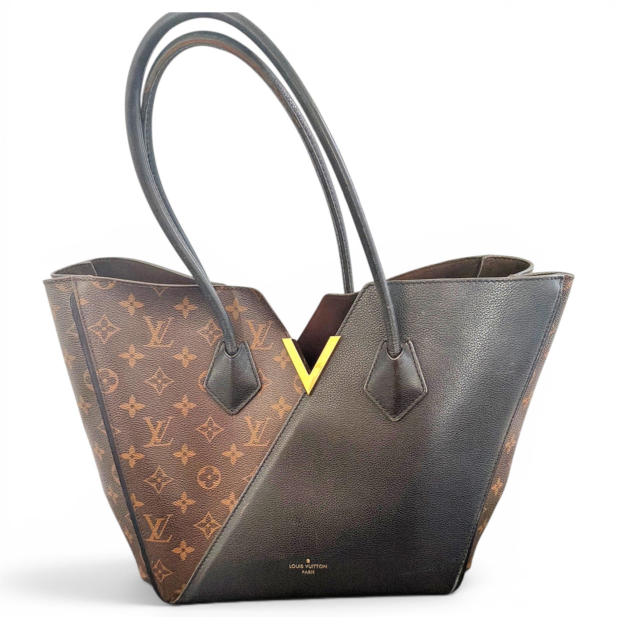 Kimono leather tote