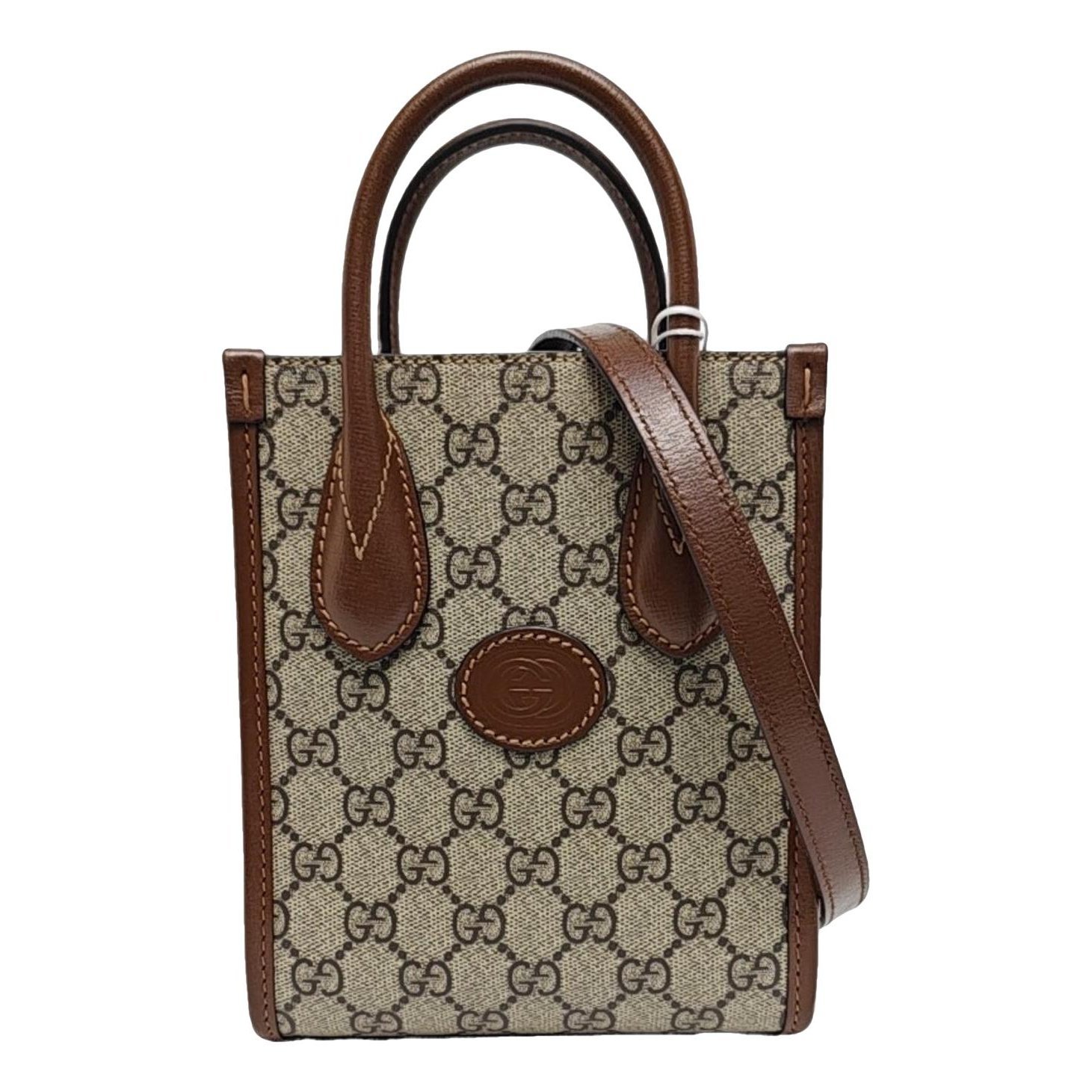 Leather handbag