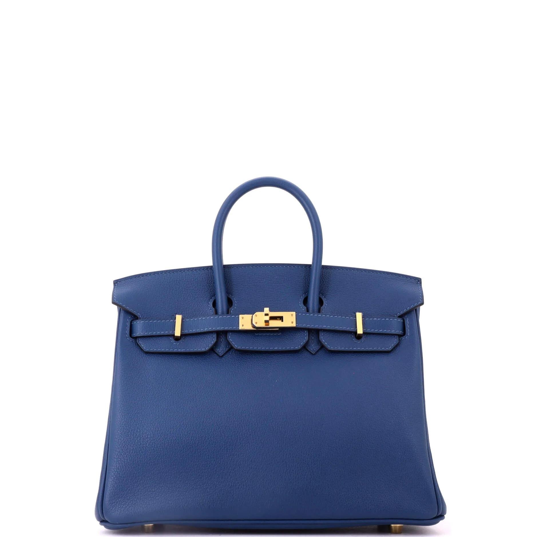 Birkin 25 leather tote