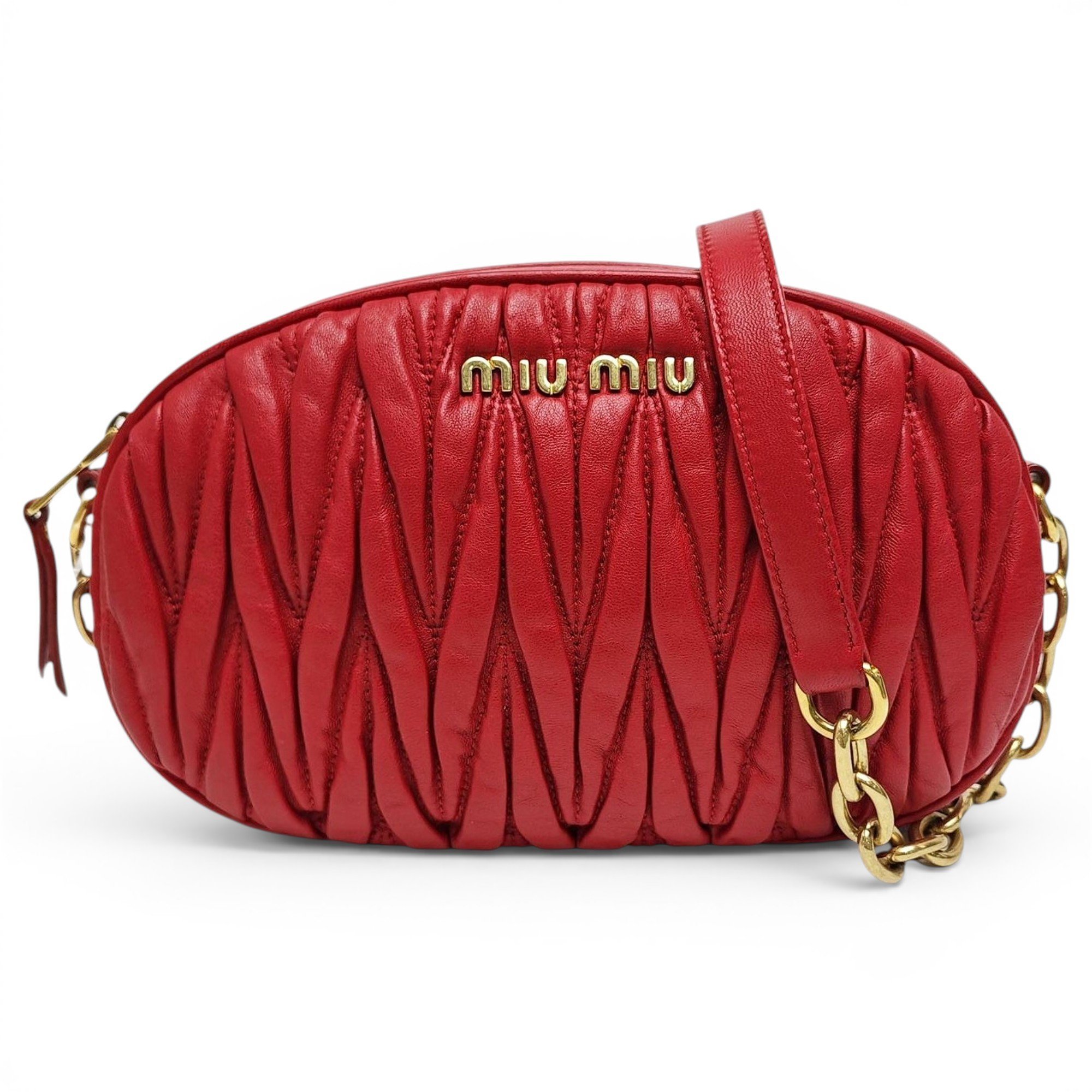Caprice leather crossbody bag