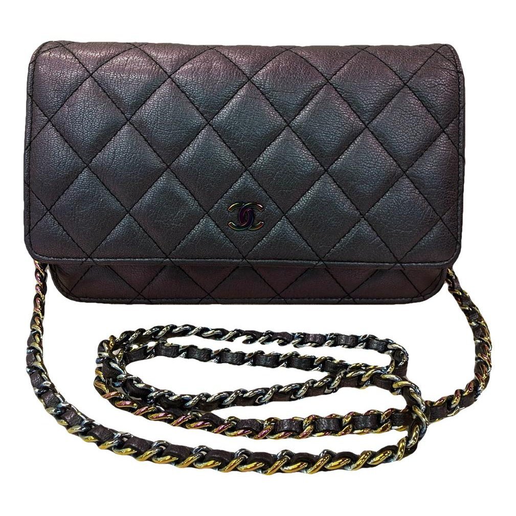 Wallet On Chain Timeless/Classique leather crossbody bag