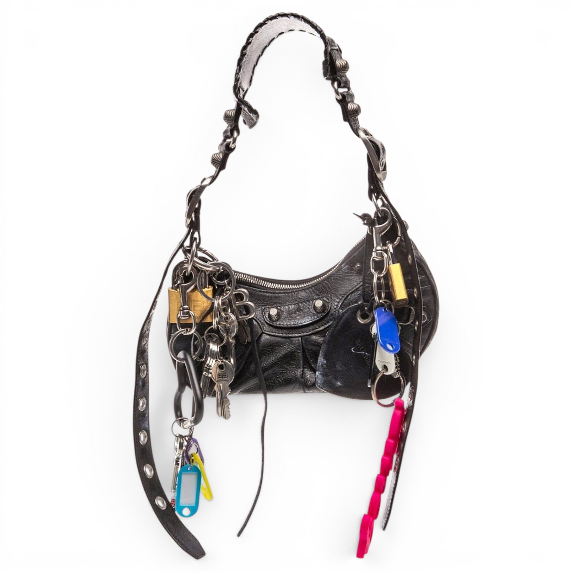 Le Cagole leather handbag