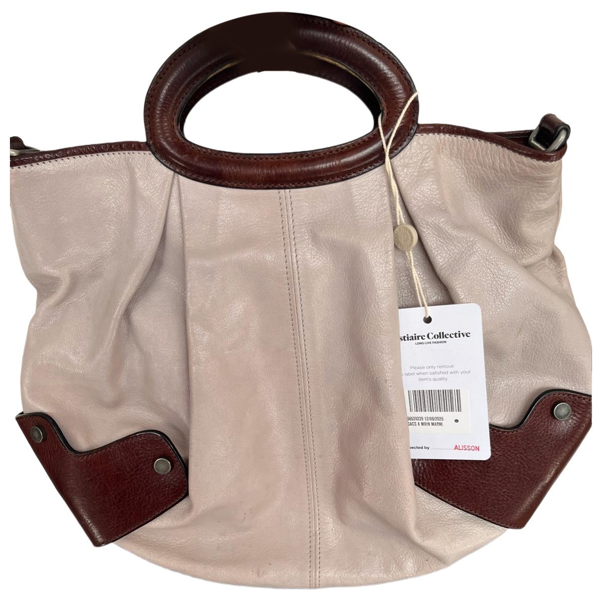 Leather handbag