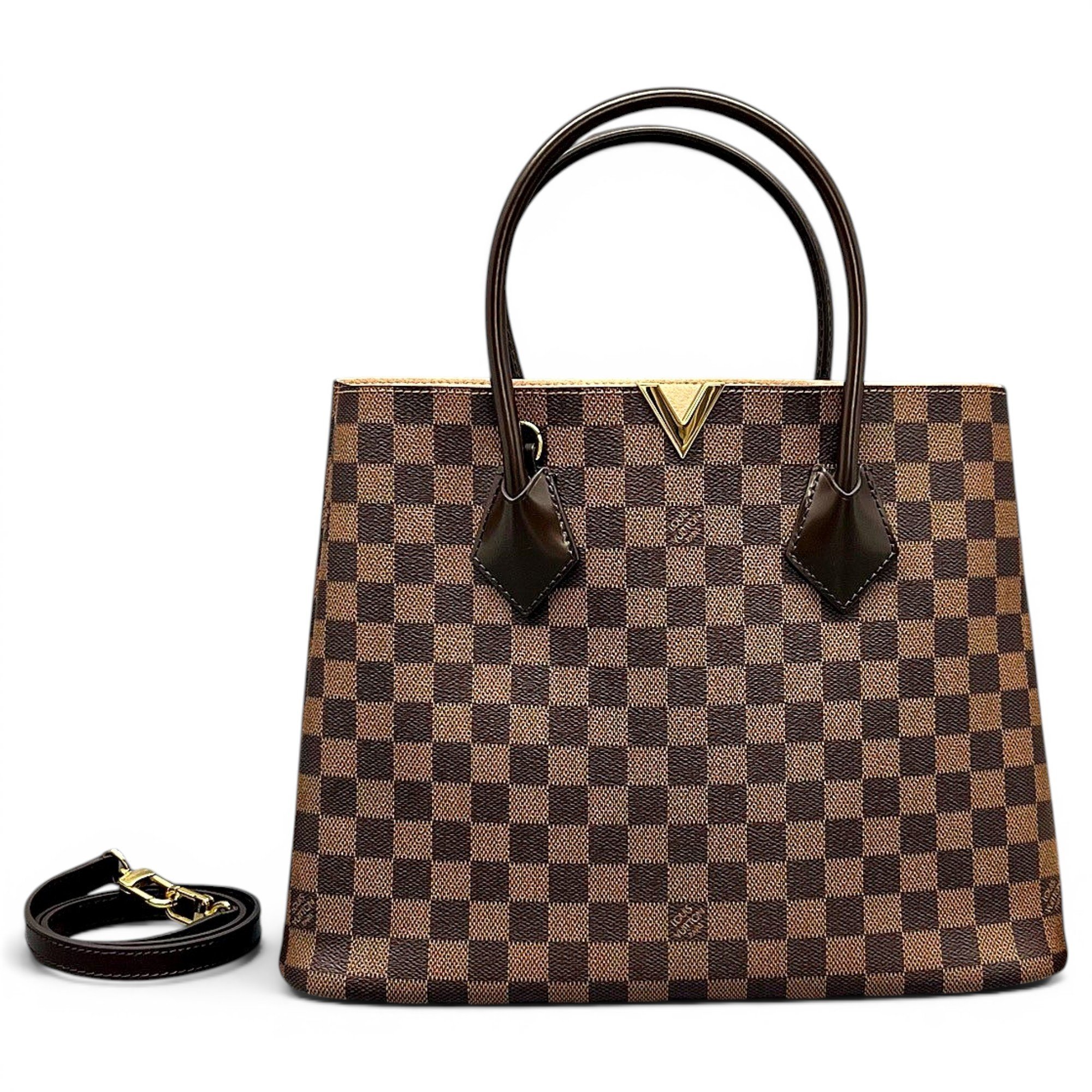 Leather tote