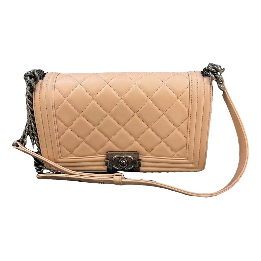 Boy leather crossbody bag