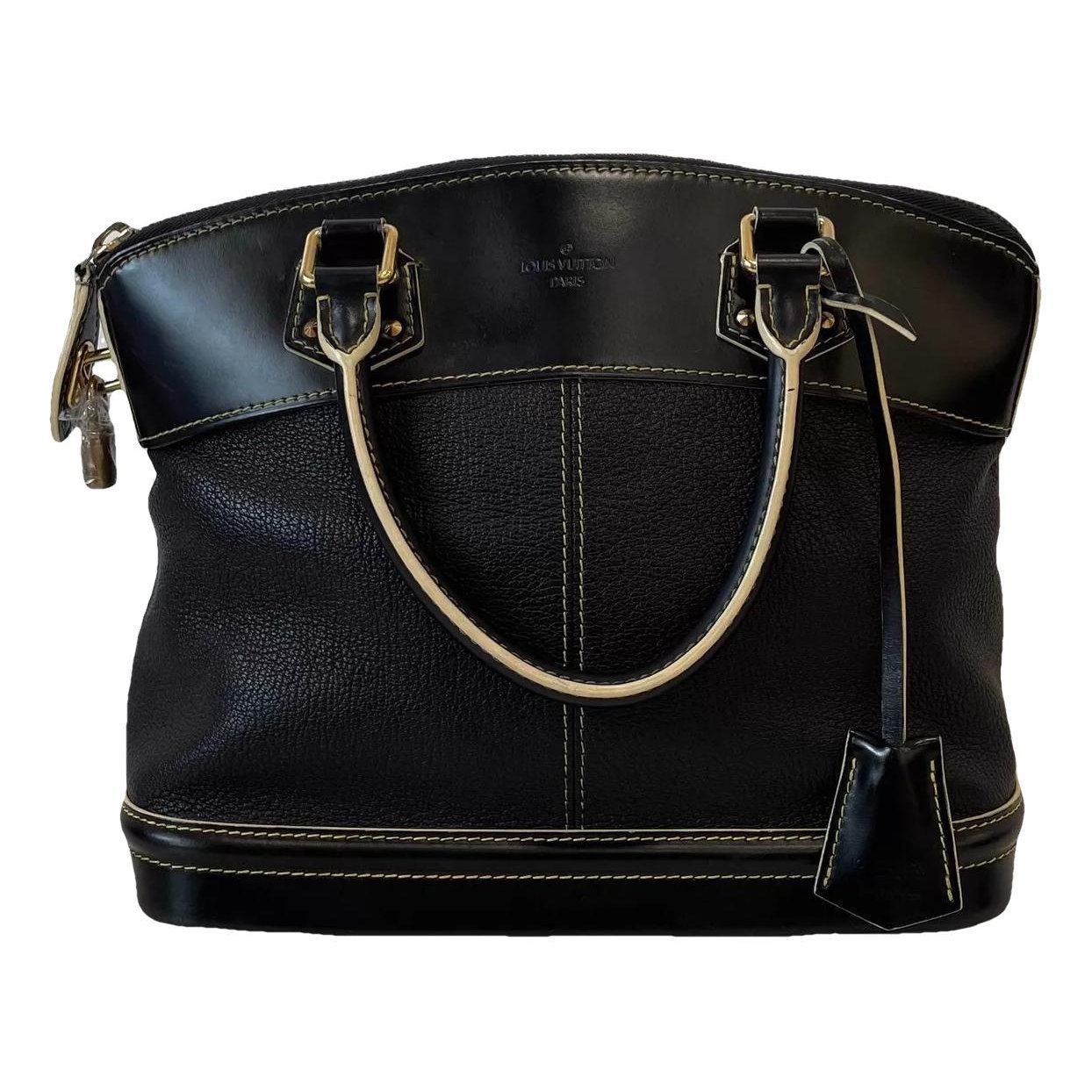 Lockit leather handbag