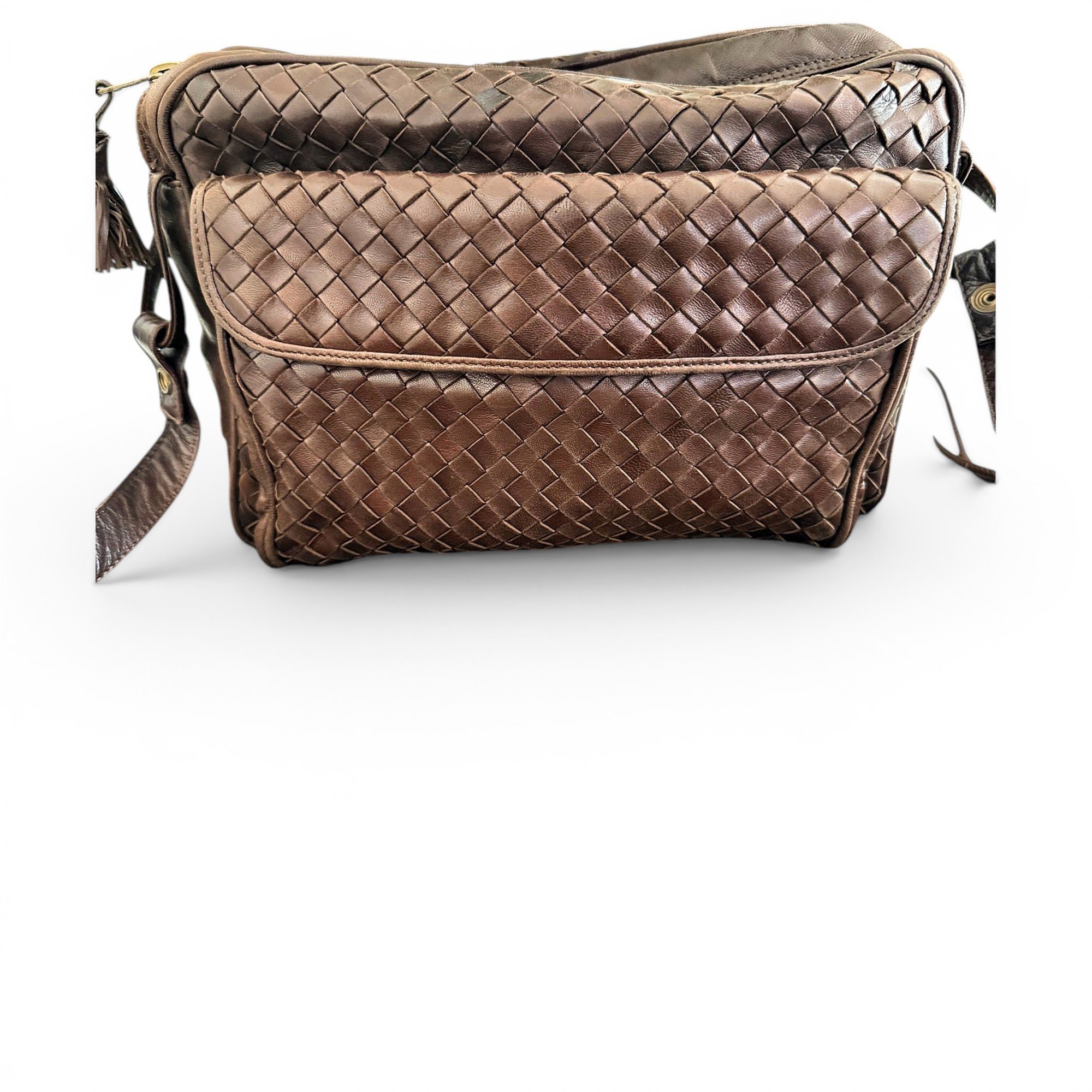 Leather crossbody bag