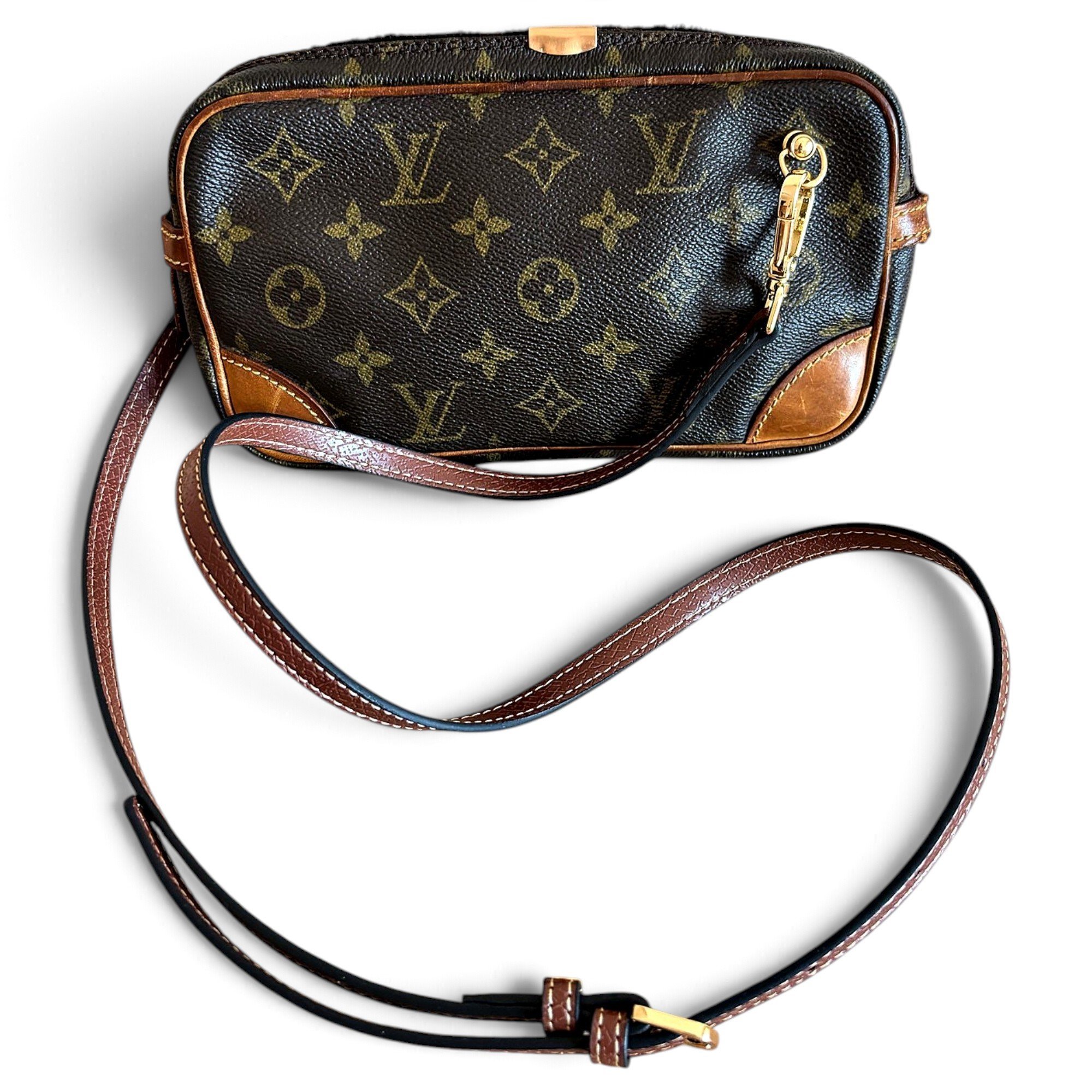 Marly vintage leather crossbody bag
