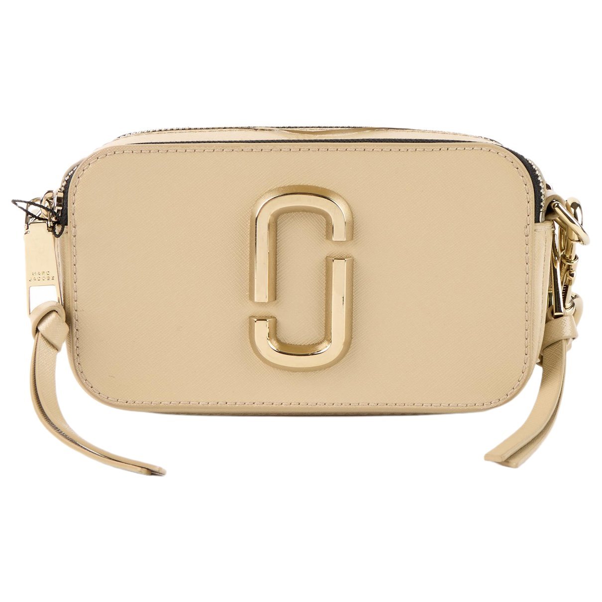 Snapshot leather crossbody bag
