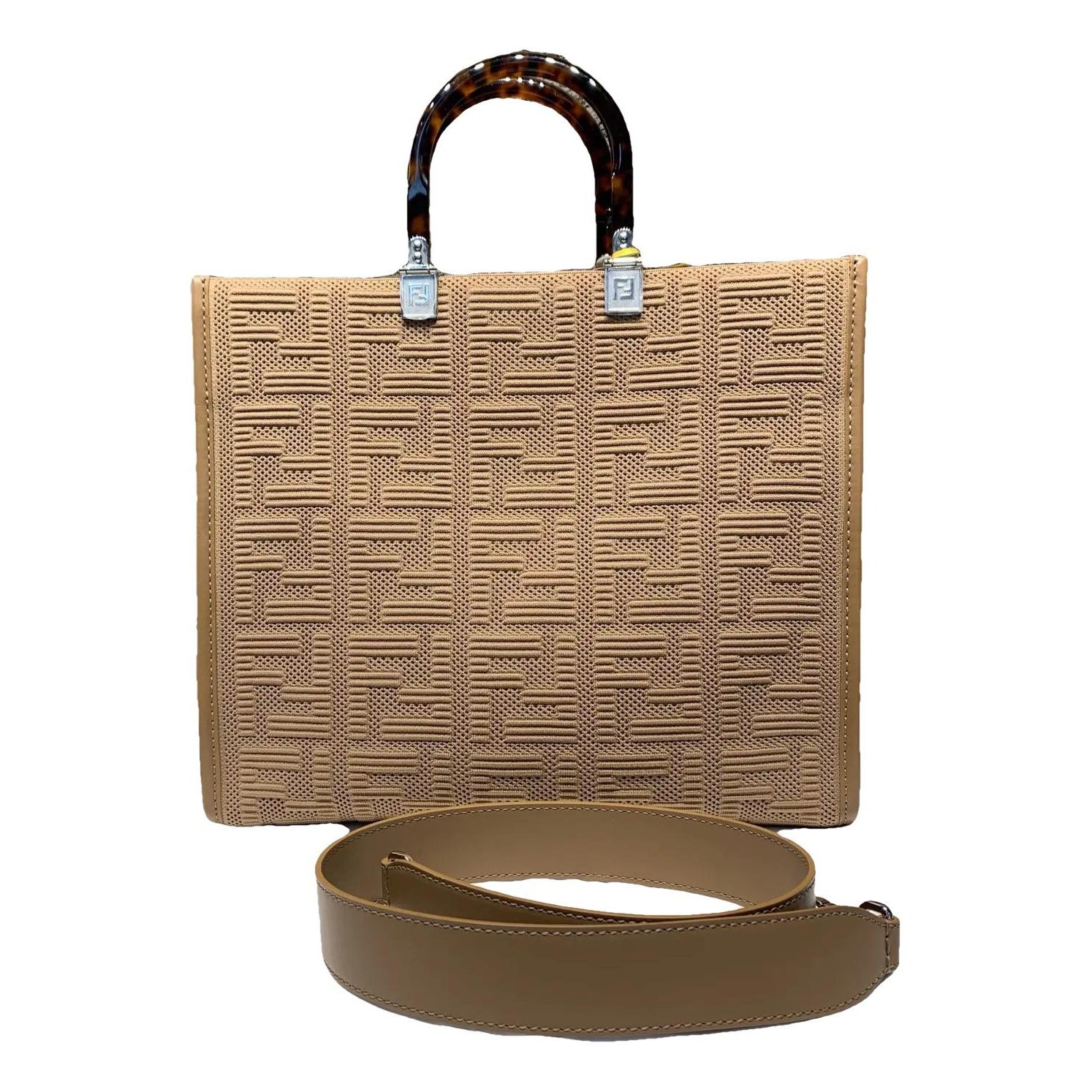 Sunshine leather tote