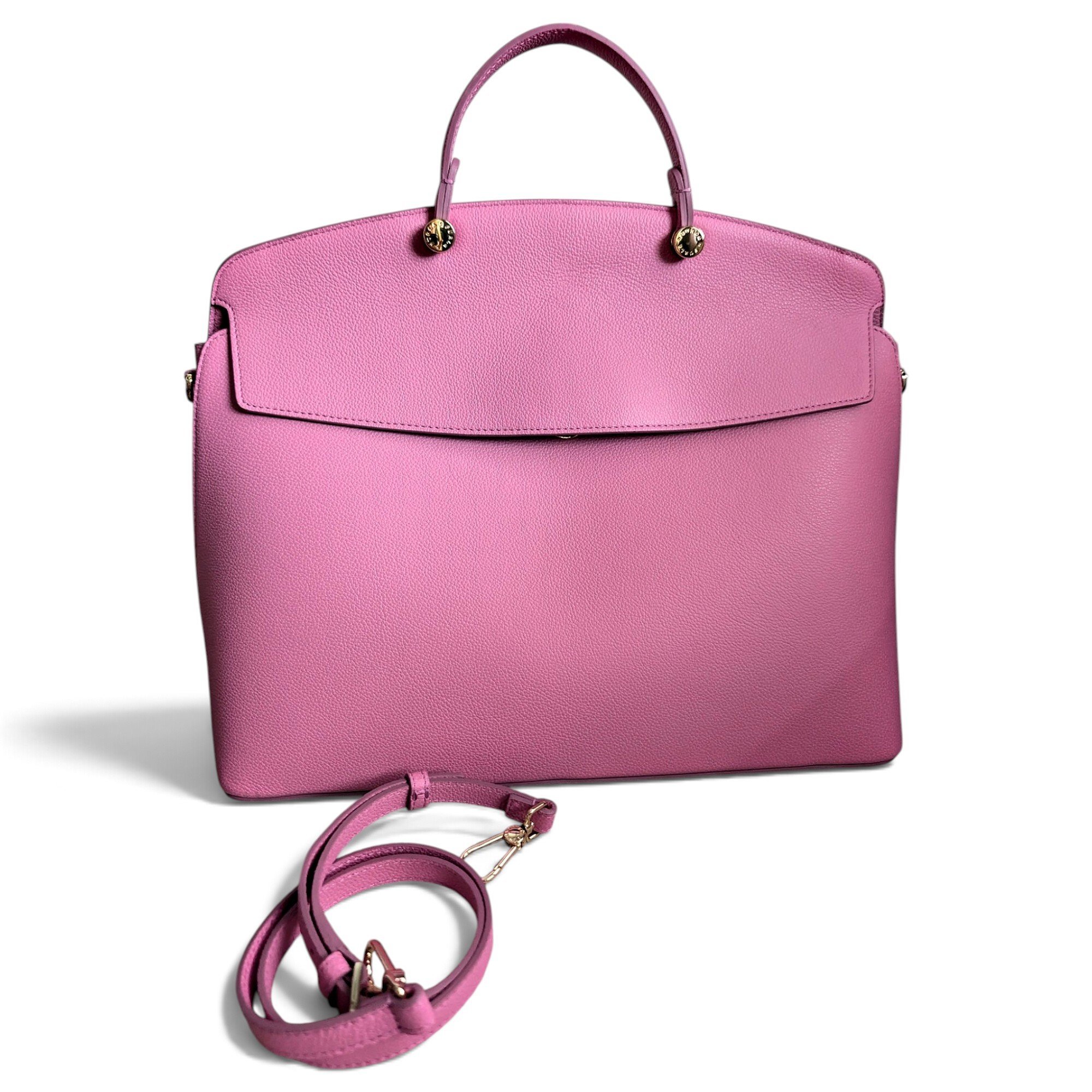 Leather handbag