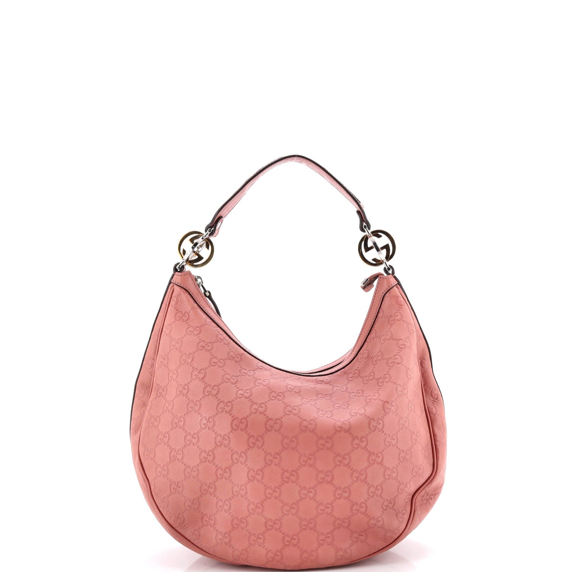 Gucci Twins Hobo Guccissima Leather Medium