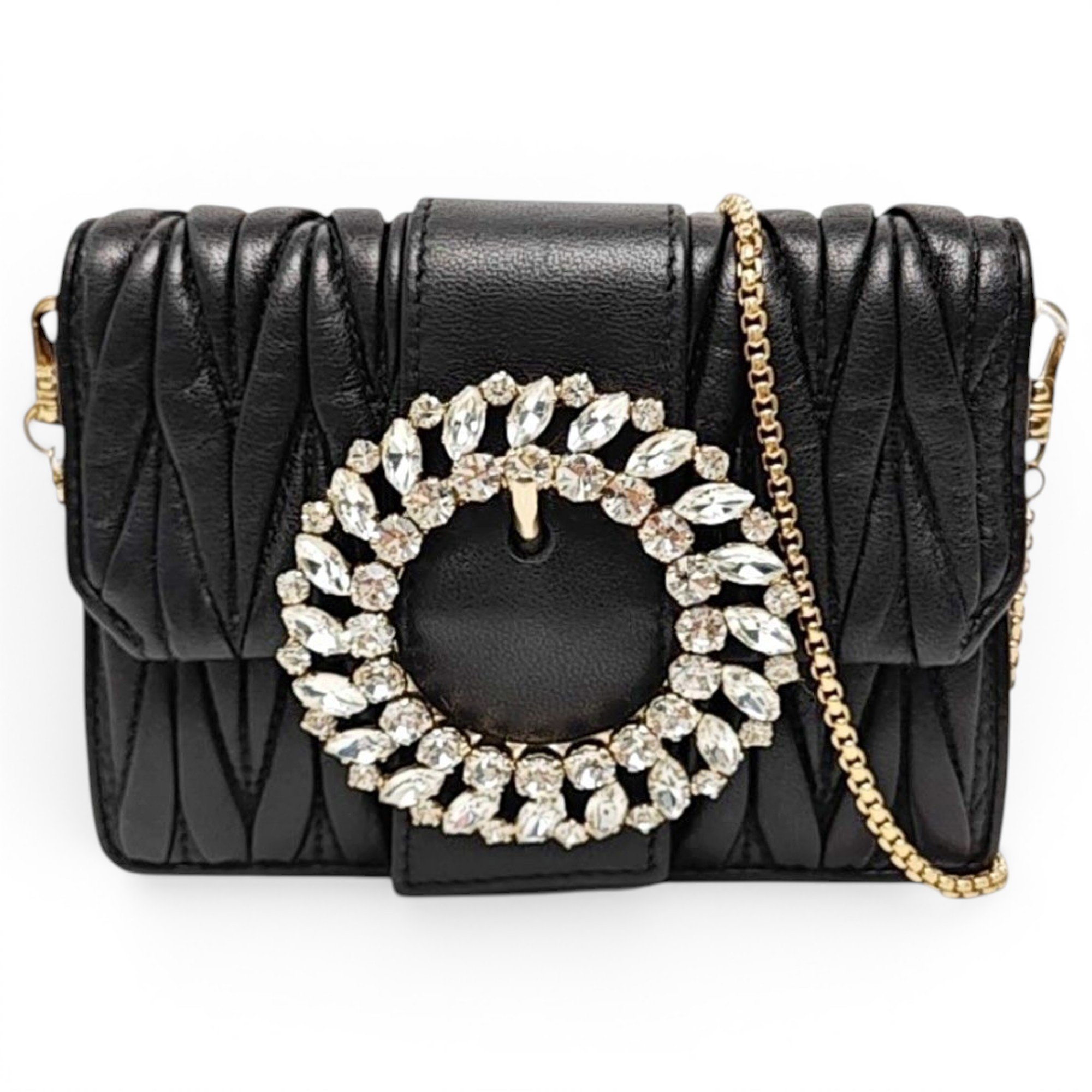 Leather crossbody bag