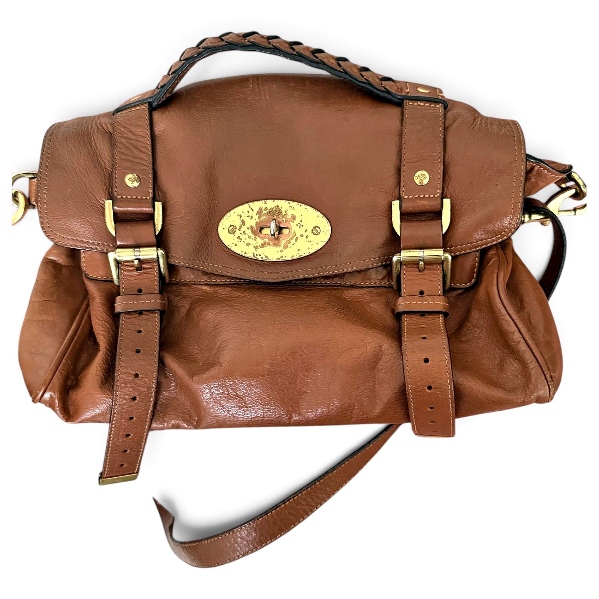 Alexa leather handbag