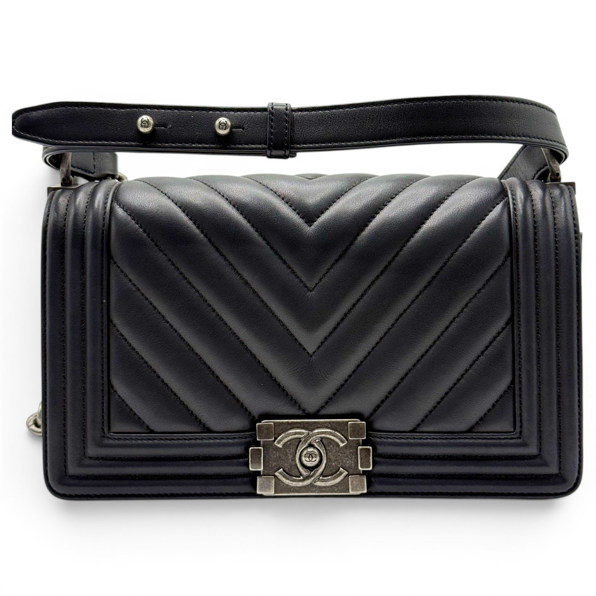 Boy leather handbag