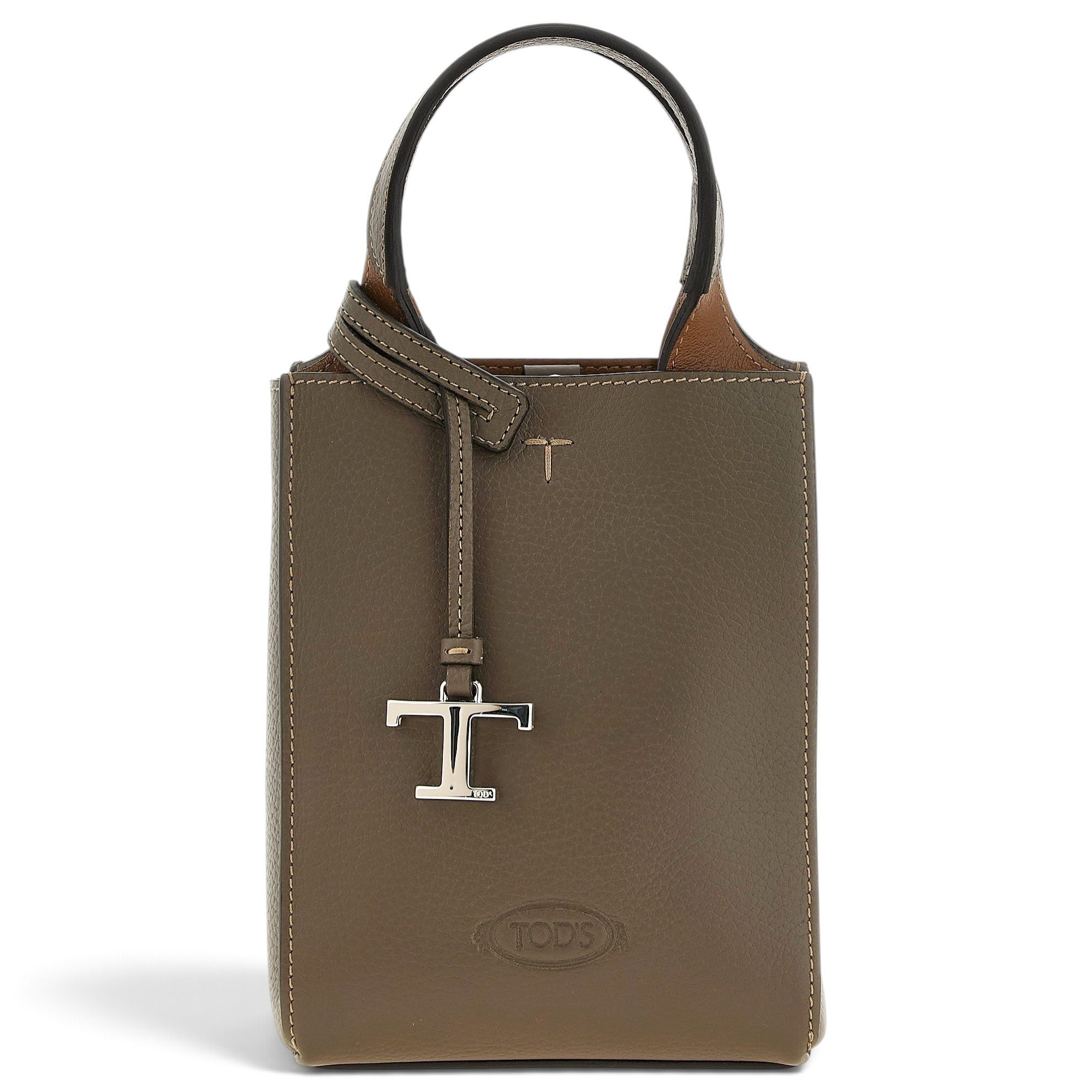 Leather handbag