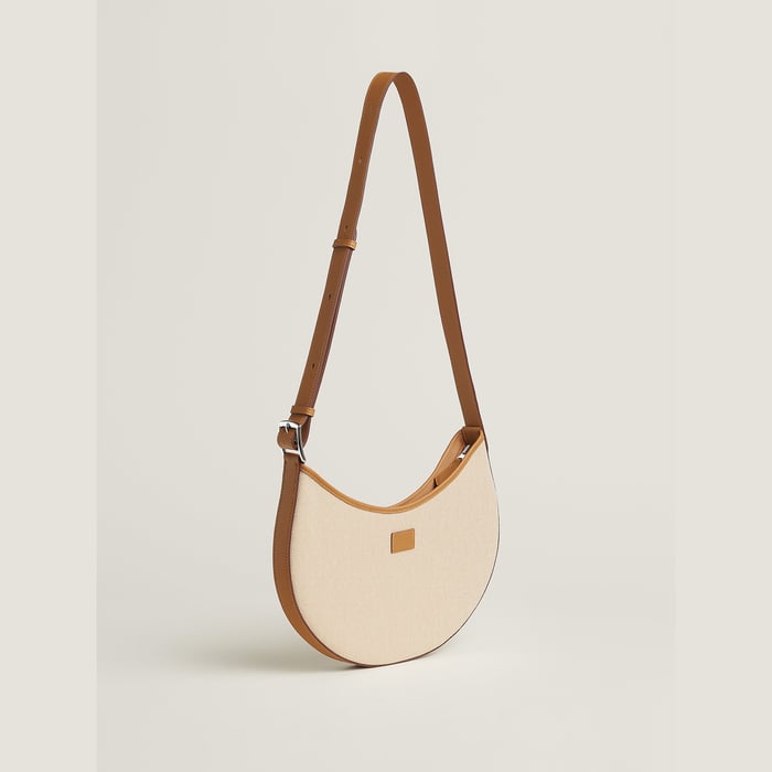 P'tit Arcon Toile & Cuir Bag