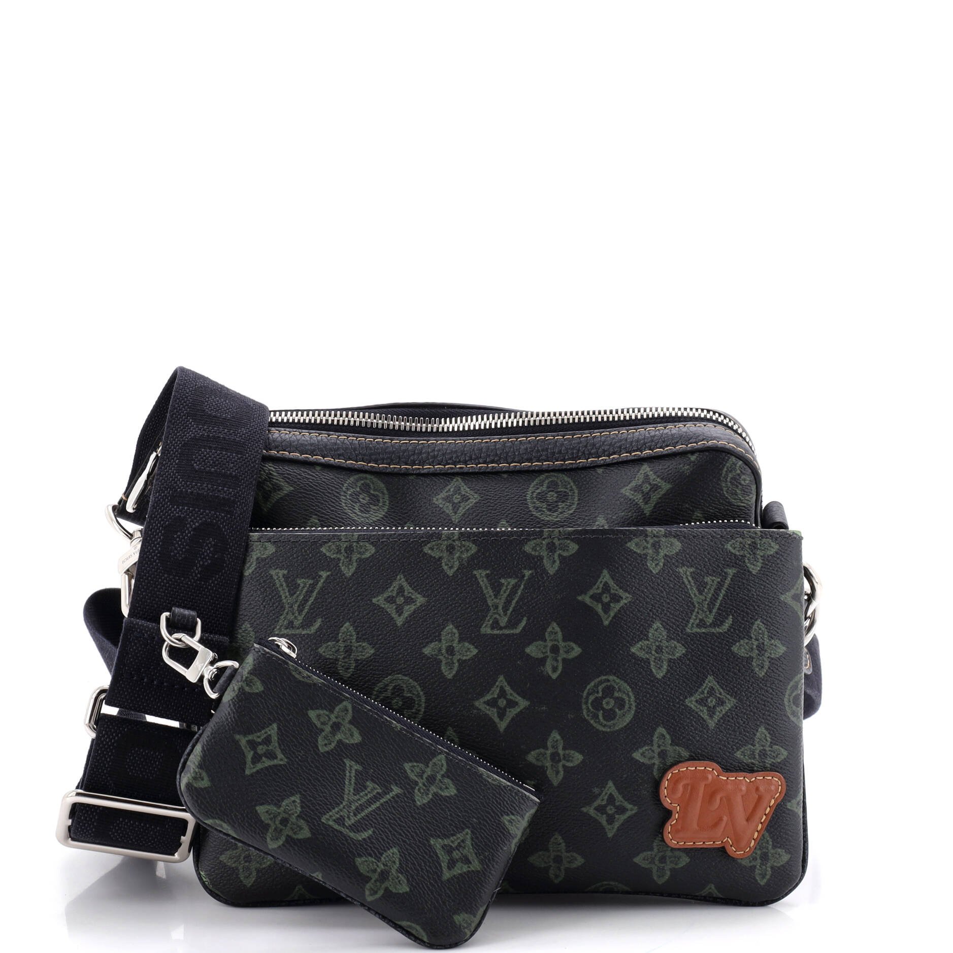Trio Messenger Bag Vintage Monogram Canvas