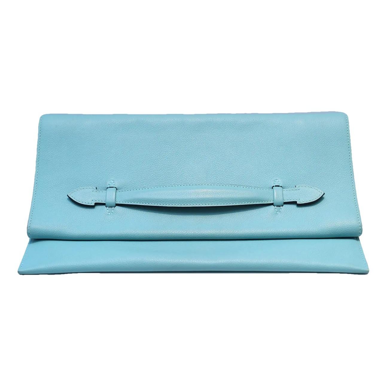 Faco leather clutch bag