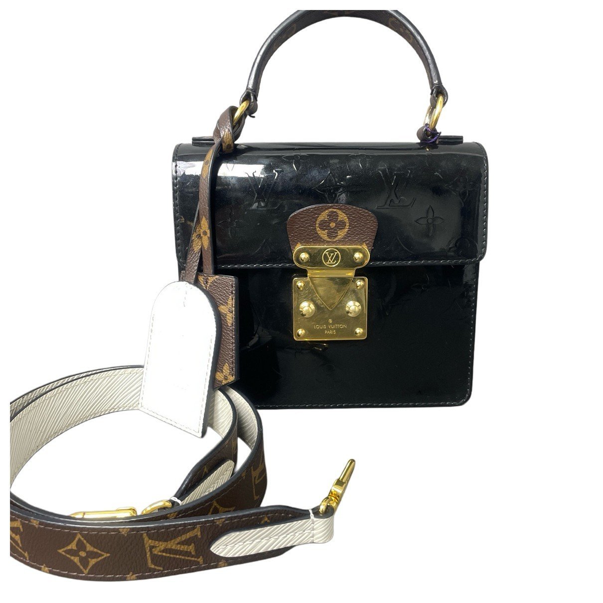Spring street leather handbag