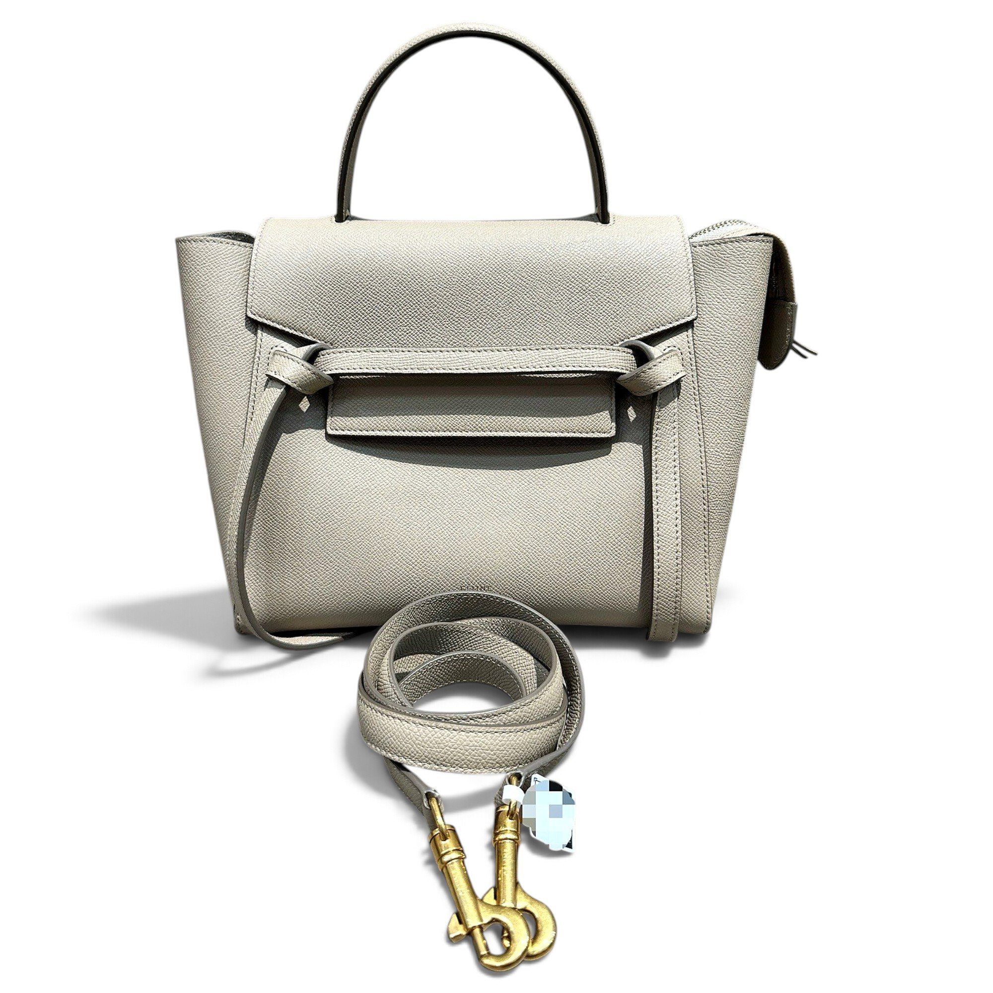 Celine Belt leather handbag