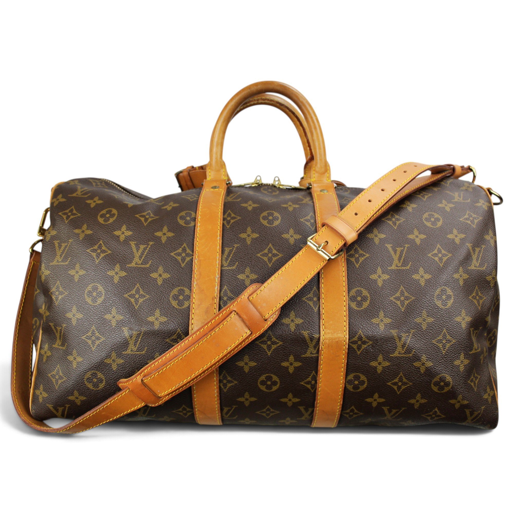 Keepall leather 48h bag