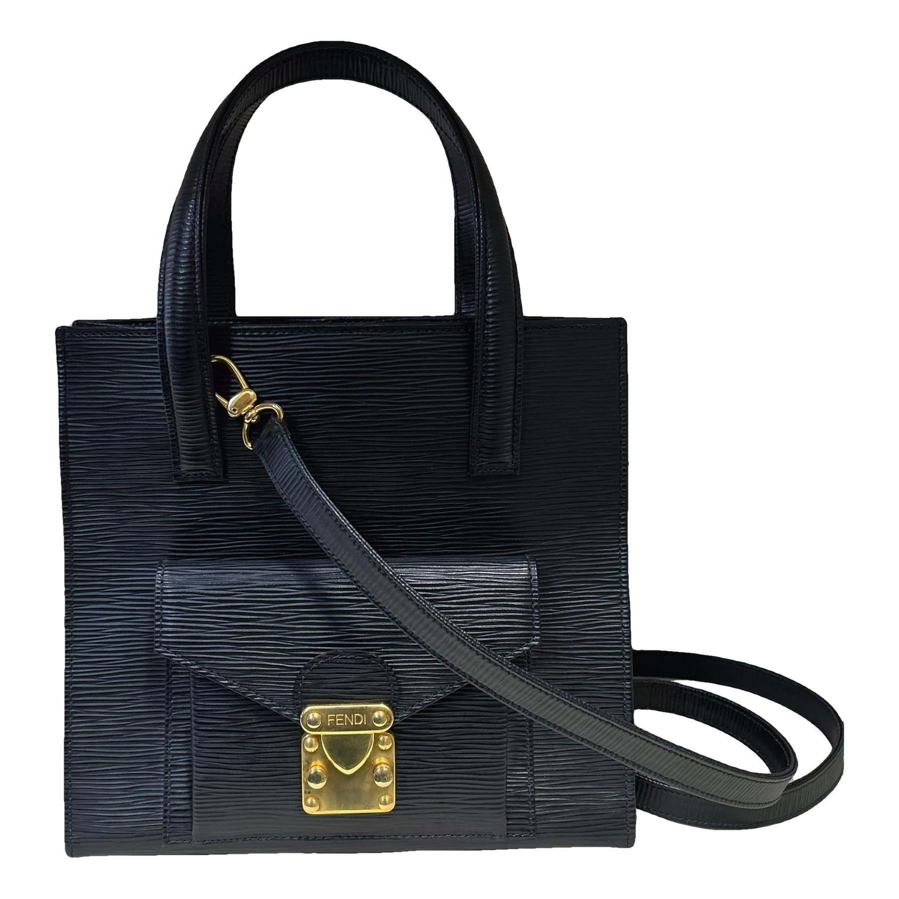 Leather handbag