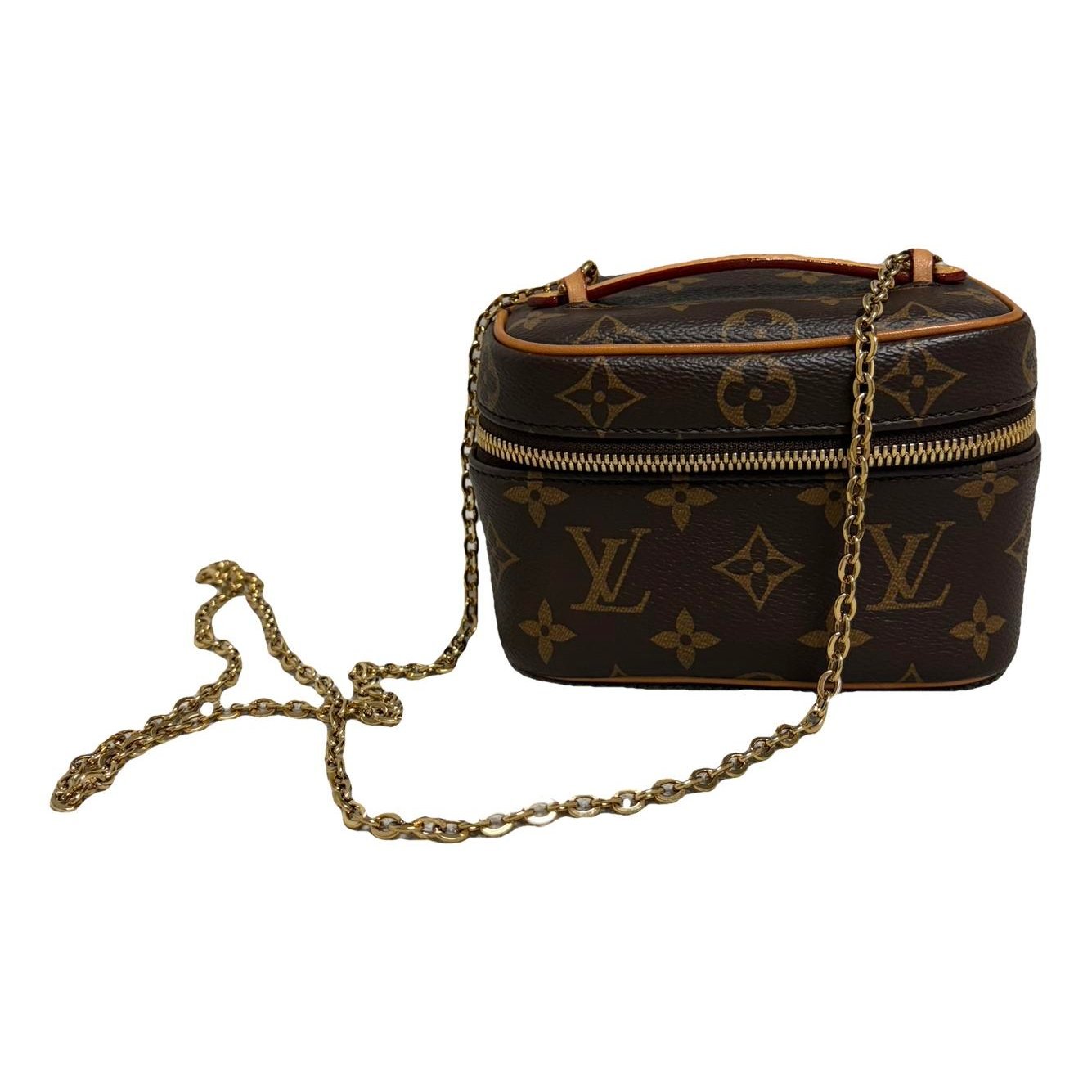 Vanity leather crossbody bag