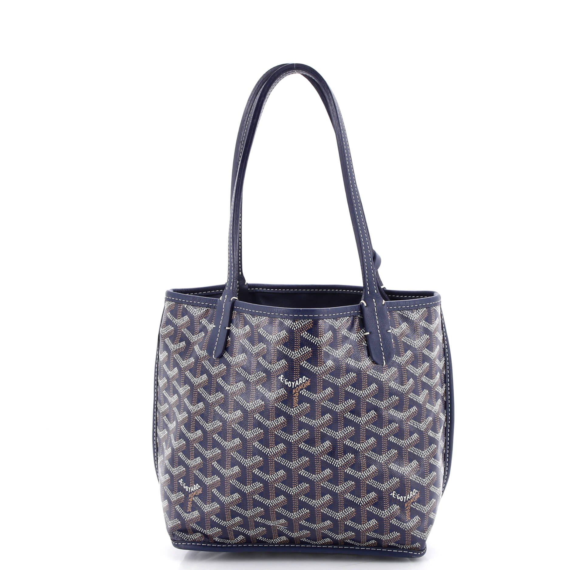 Goyard Anjou Reversible Tote Coated Canvas Mini
