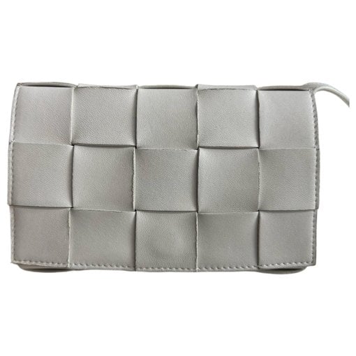 Cassette leather crossbody bag