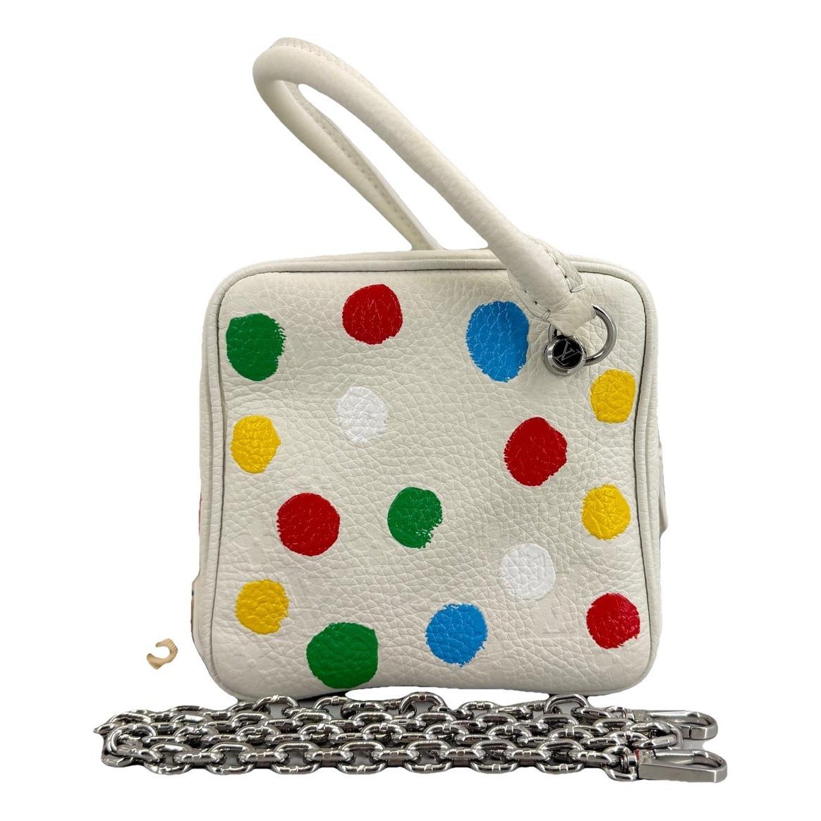 Square bag leather handbag