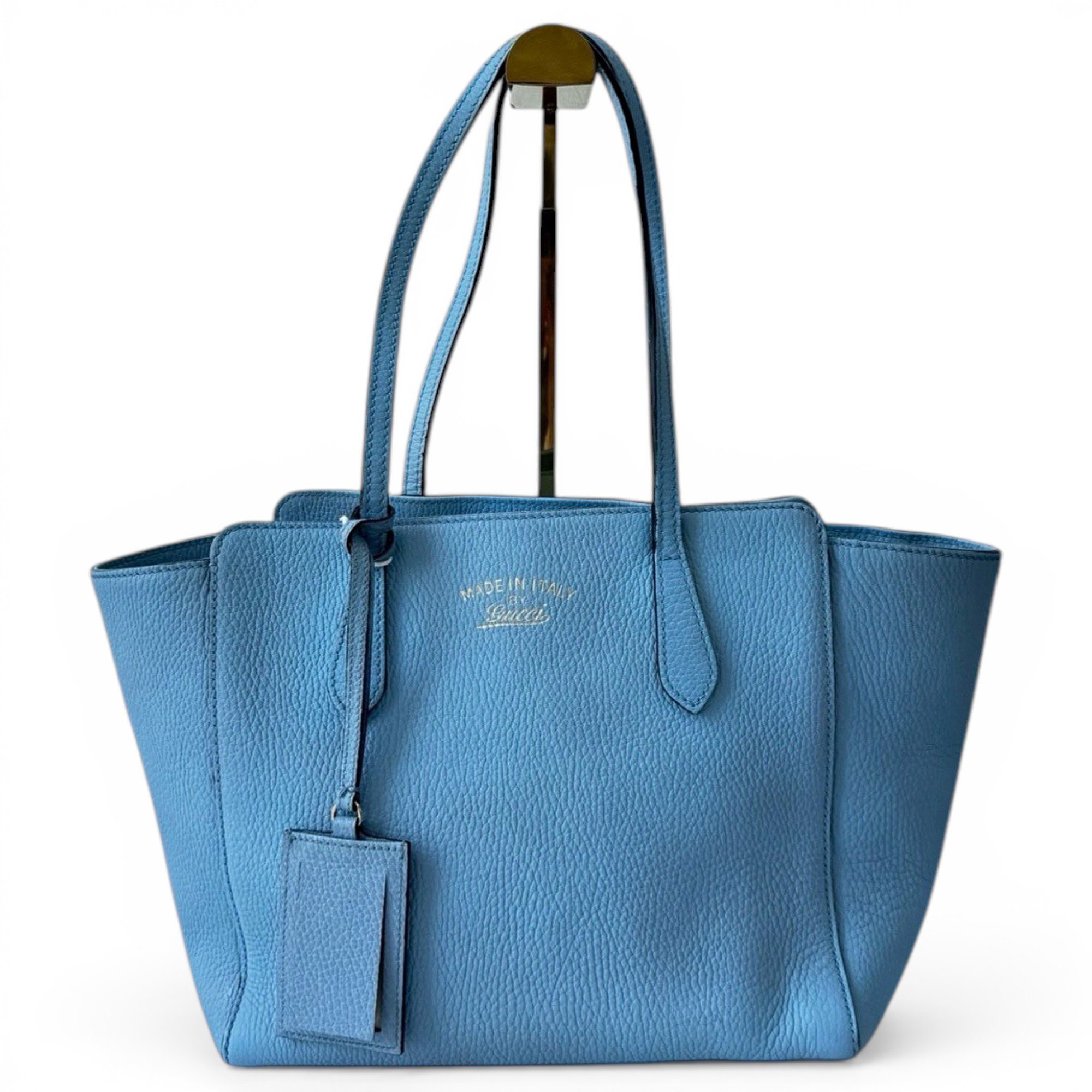 Swing leather tote