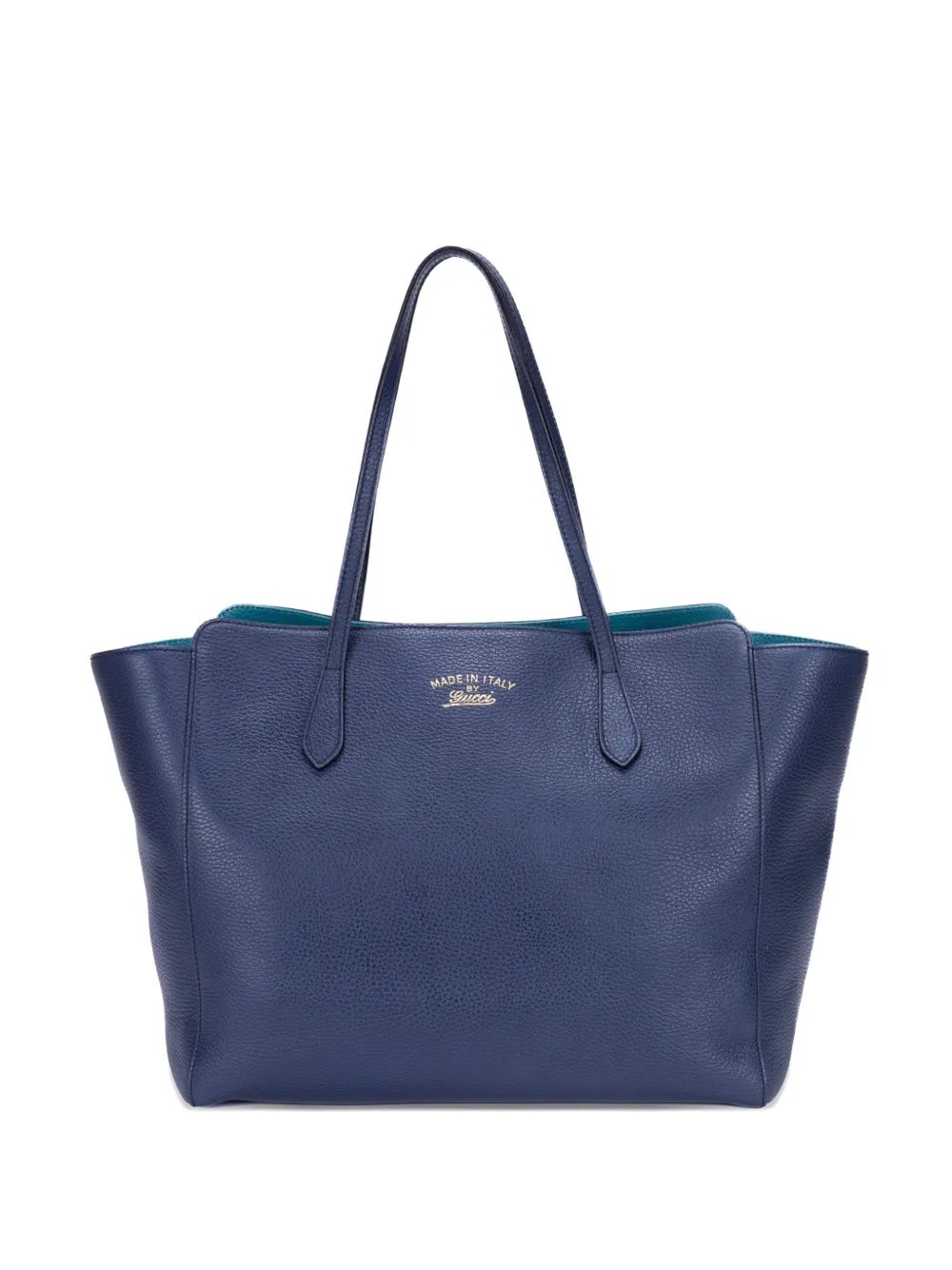 Swing leather tote bag