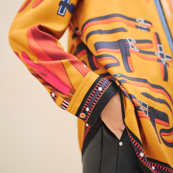 Jaune Gingembre "Lettres Equestres" Shirt