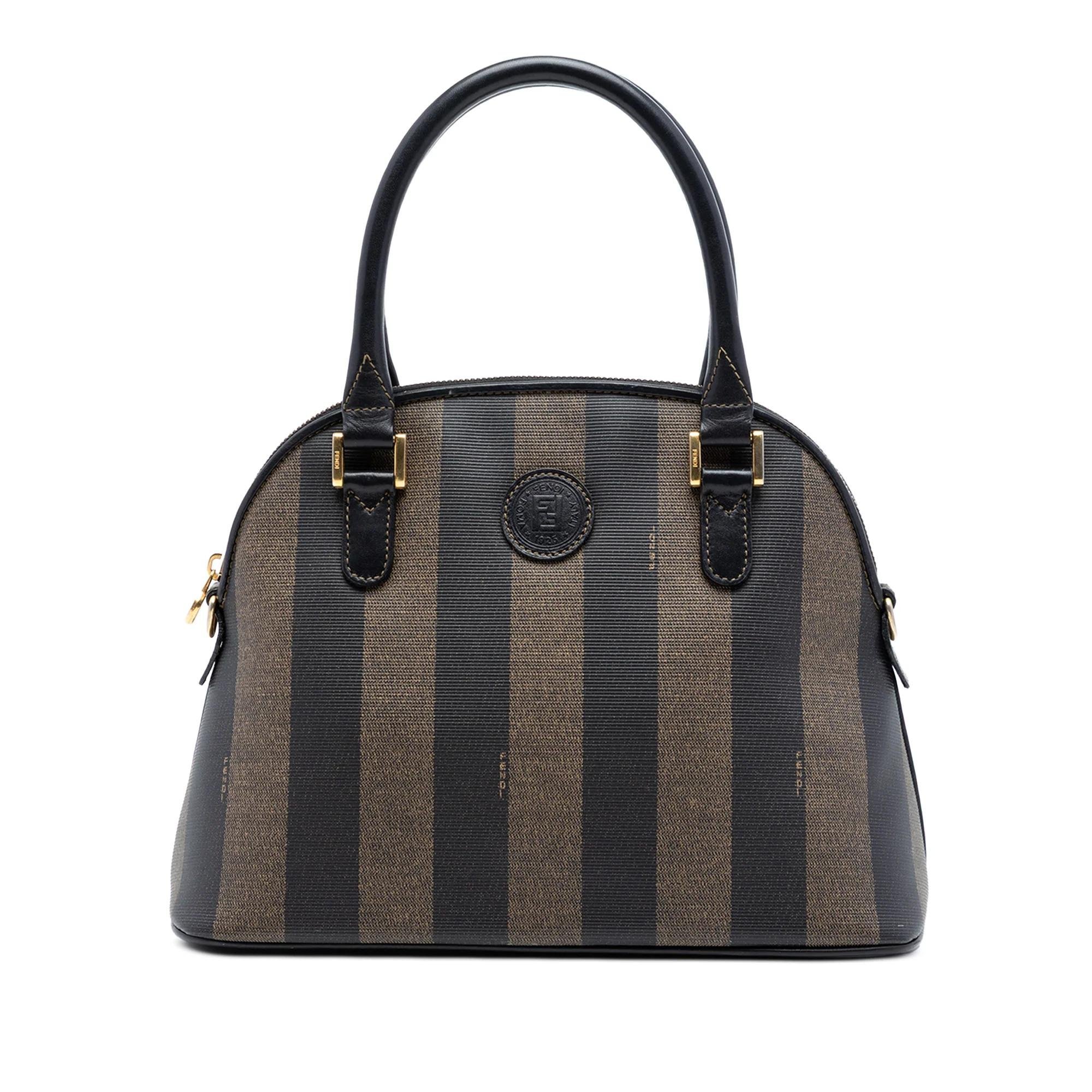 Pocket leather satchel