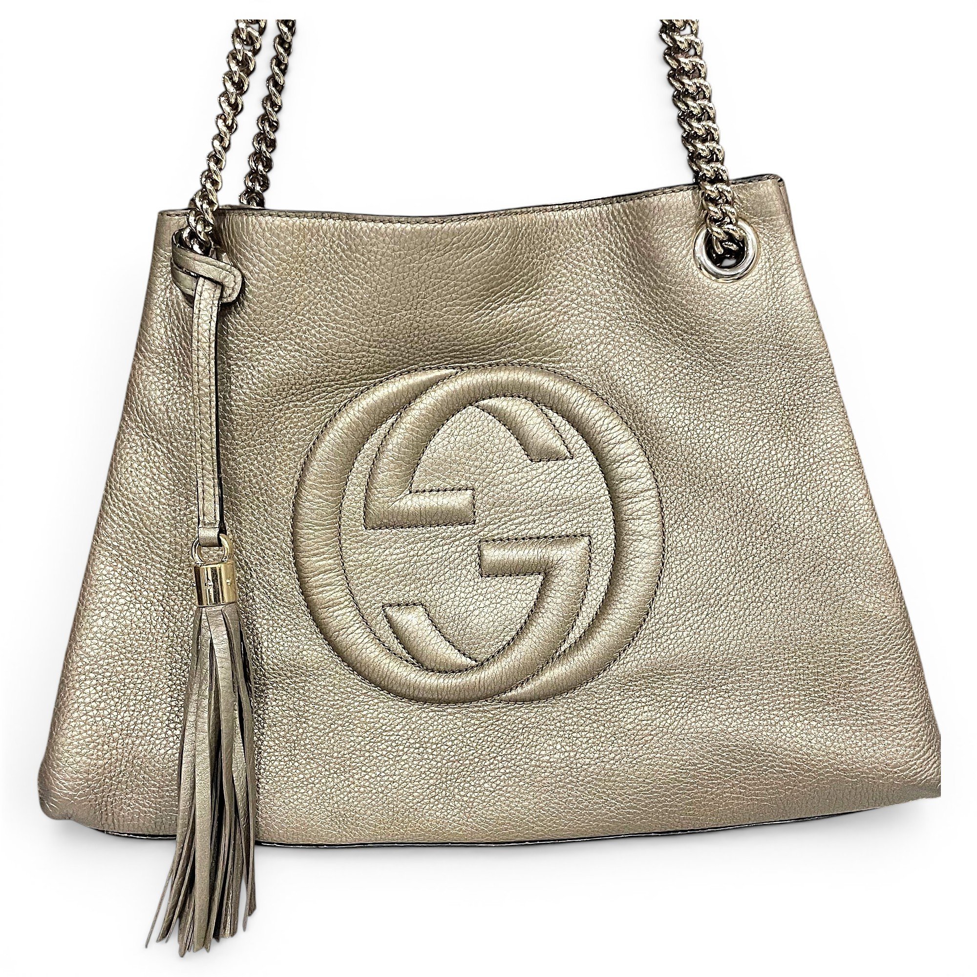 Soho leather tote
