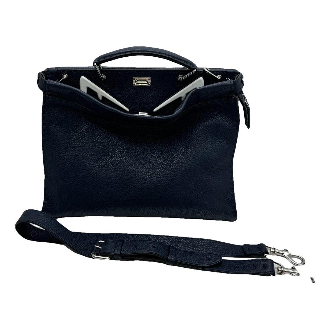 Peekaboo leather handbag