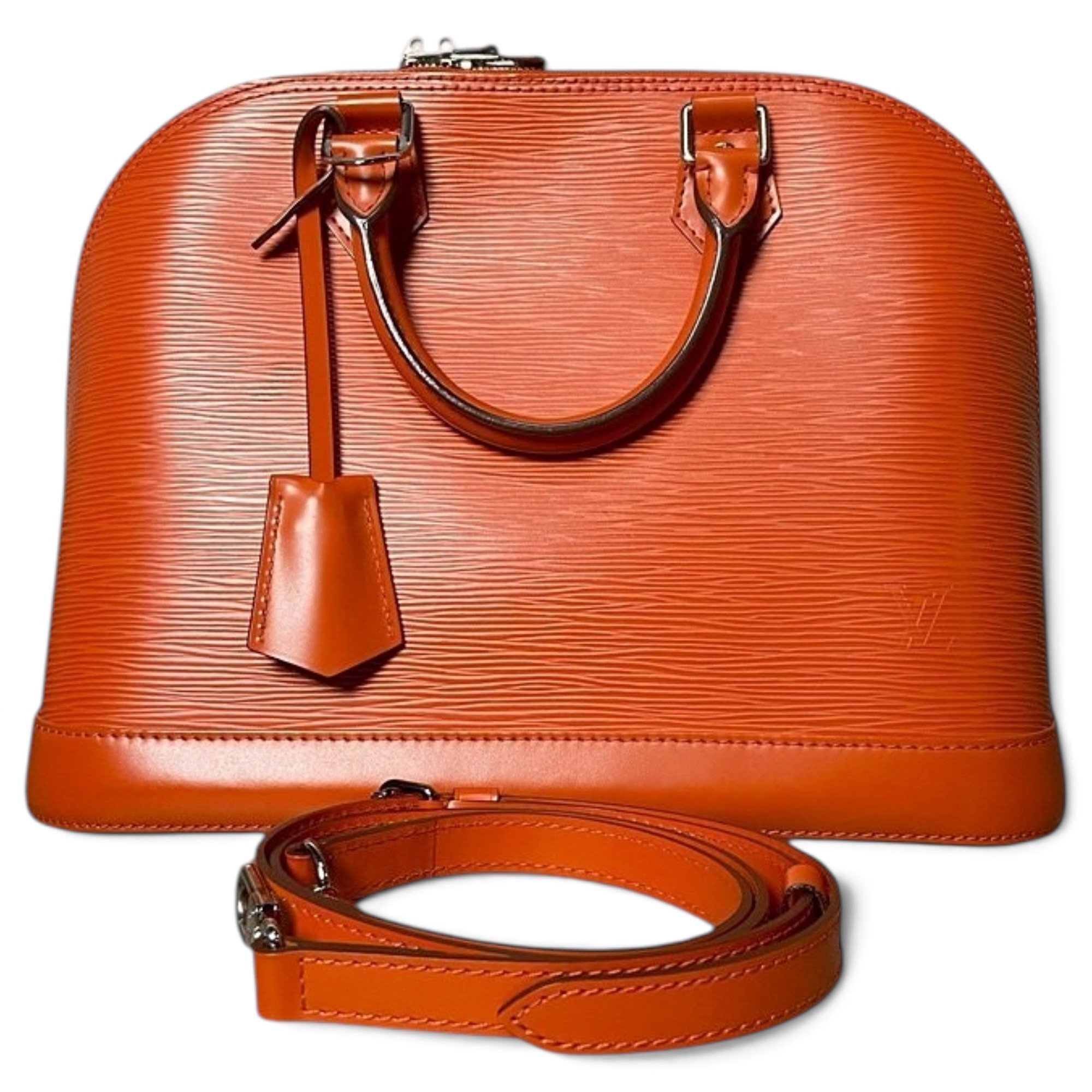 Alma leather handbag