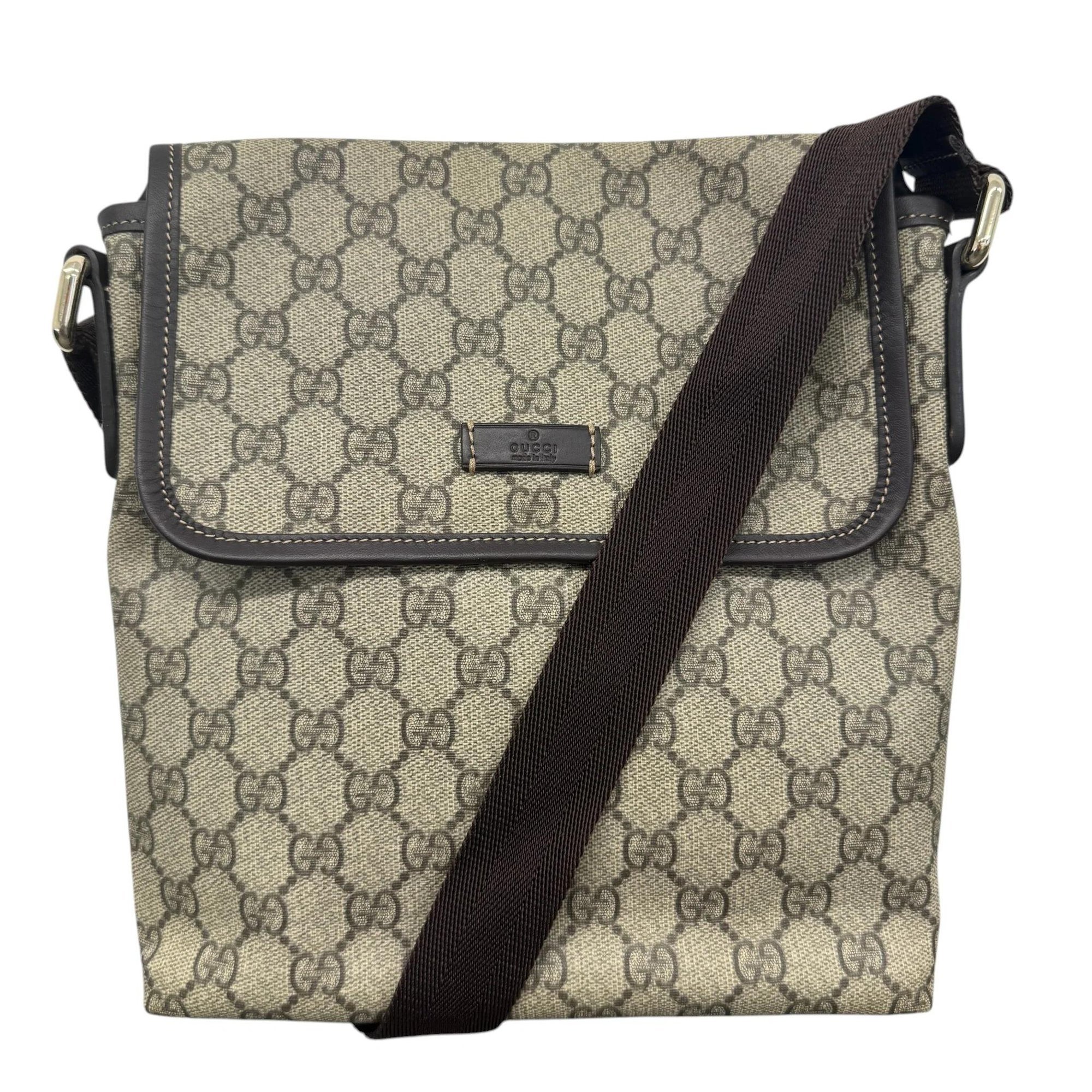 Leather satchel