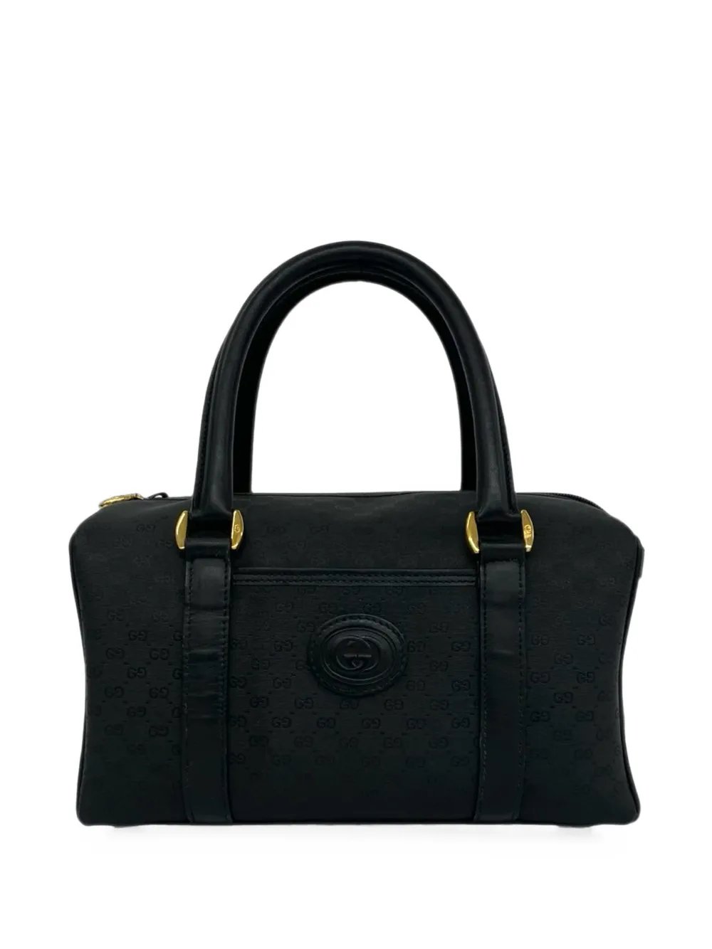 1980-1990 Micro GG Canvas boston bag