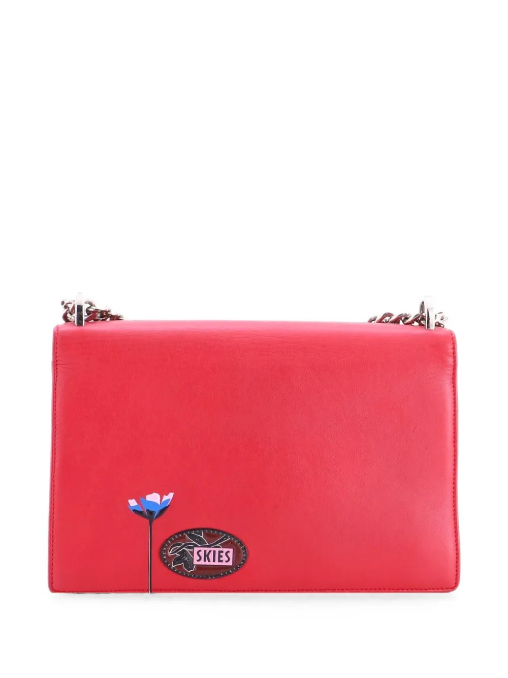 Dior Diorama Flap Bag Patch Embellished Leather Medium shoulder bag