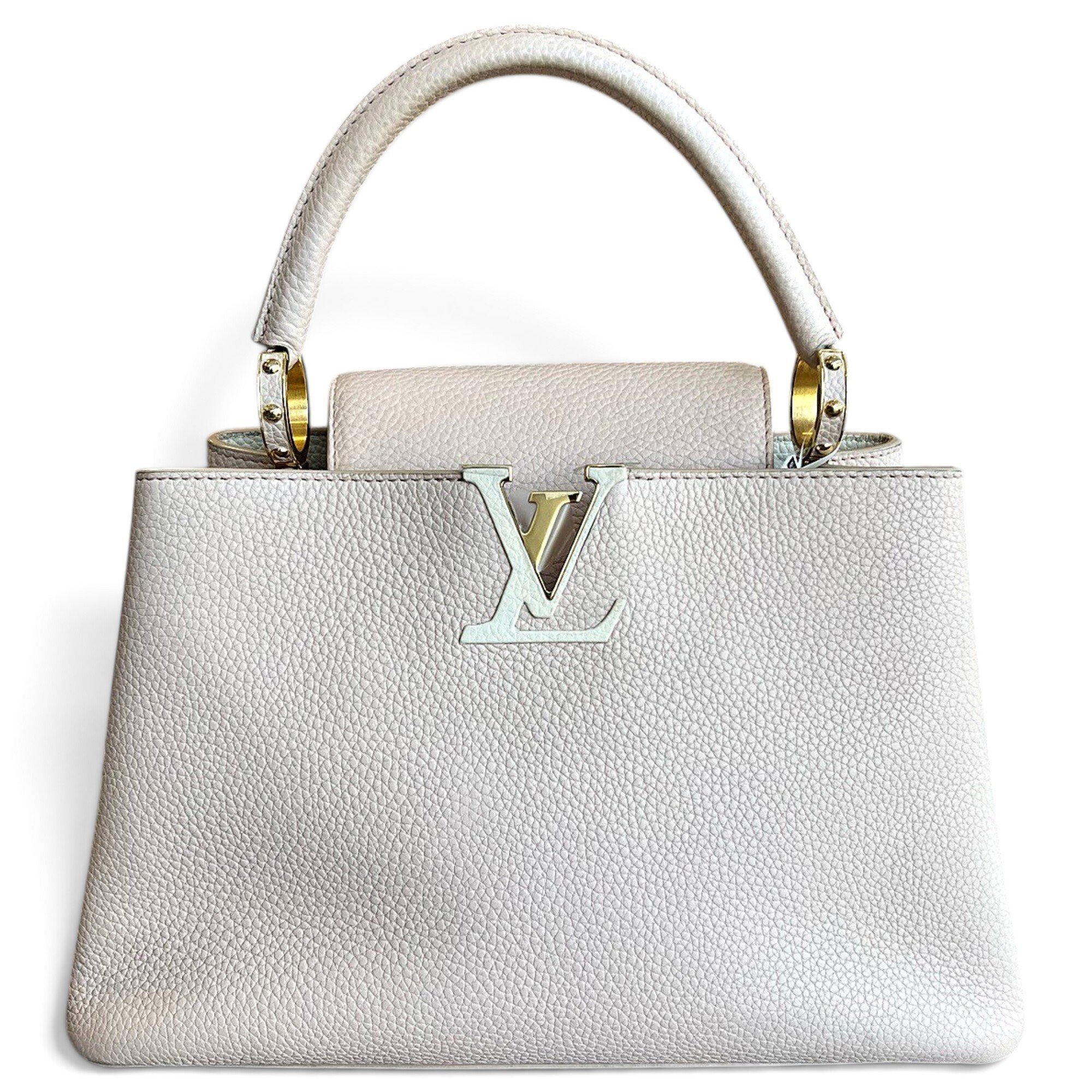 Capucines leather handbag