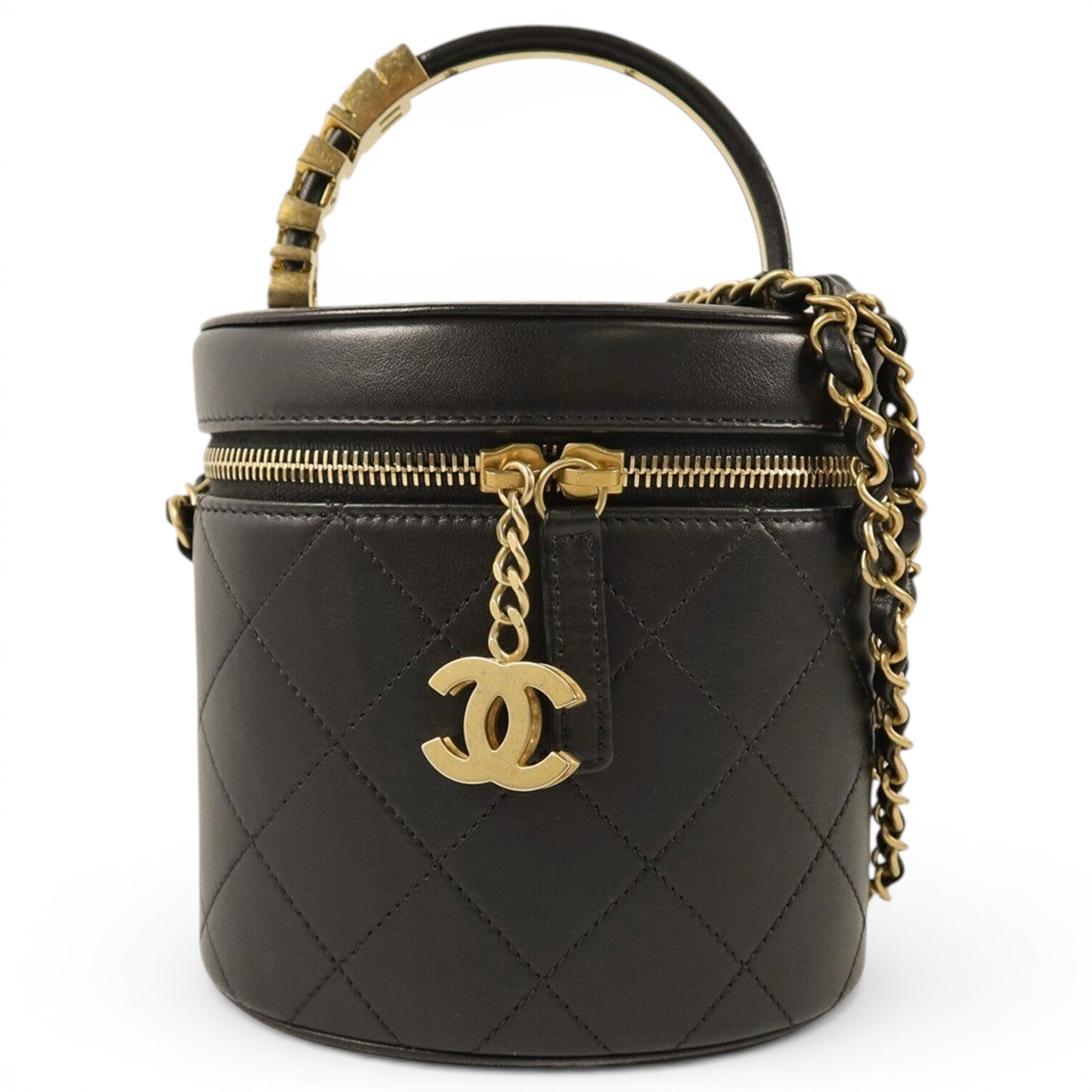 Vanity leather mini bag