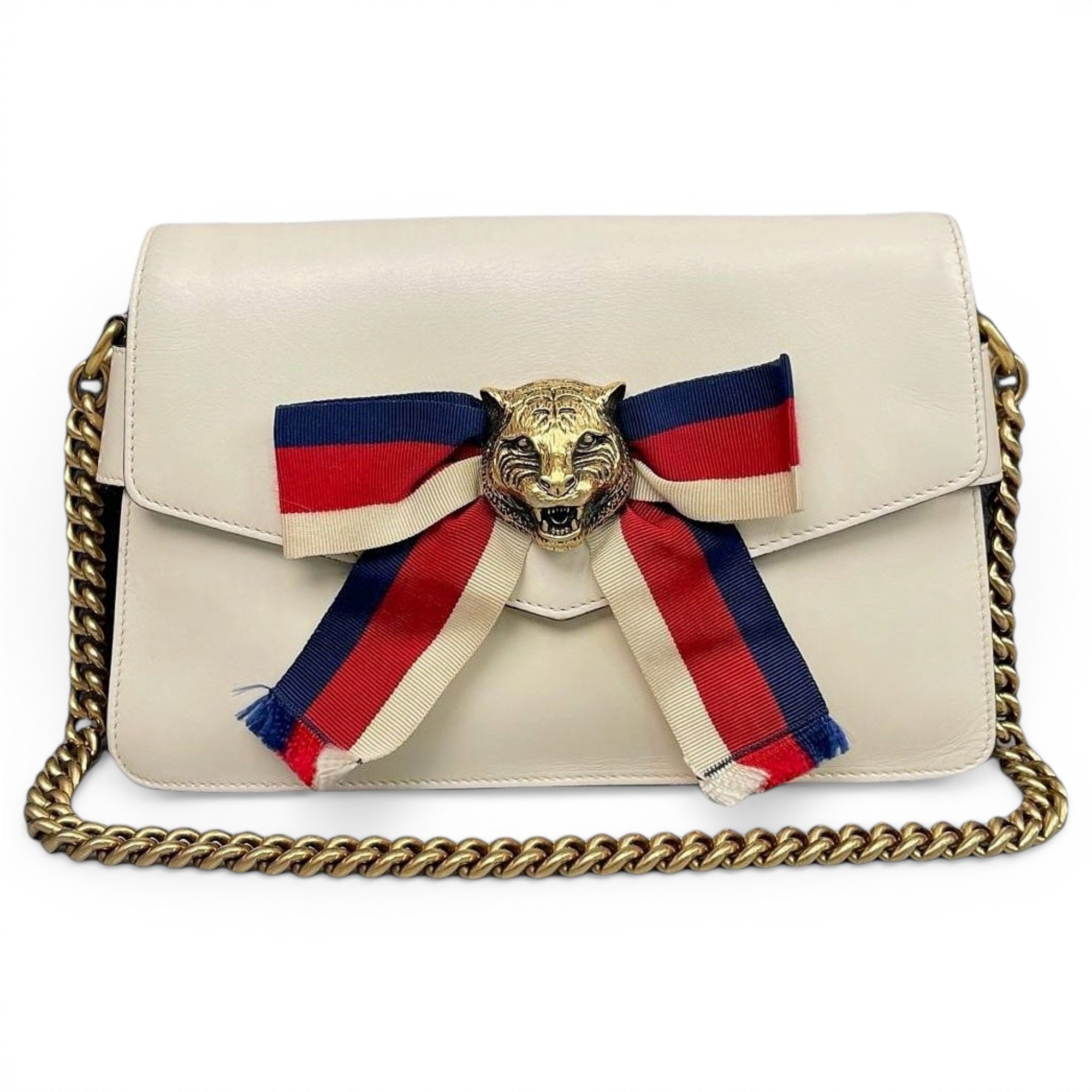 Animalier leather handbag