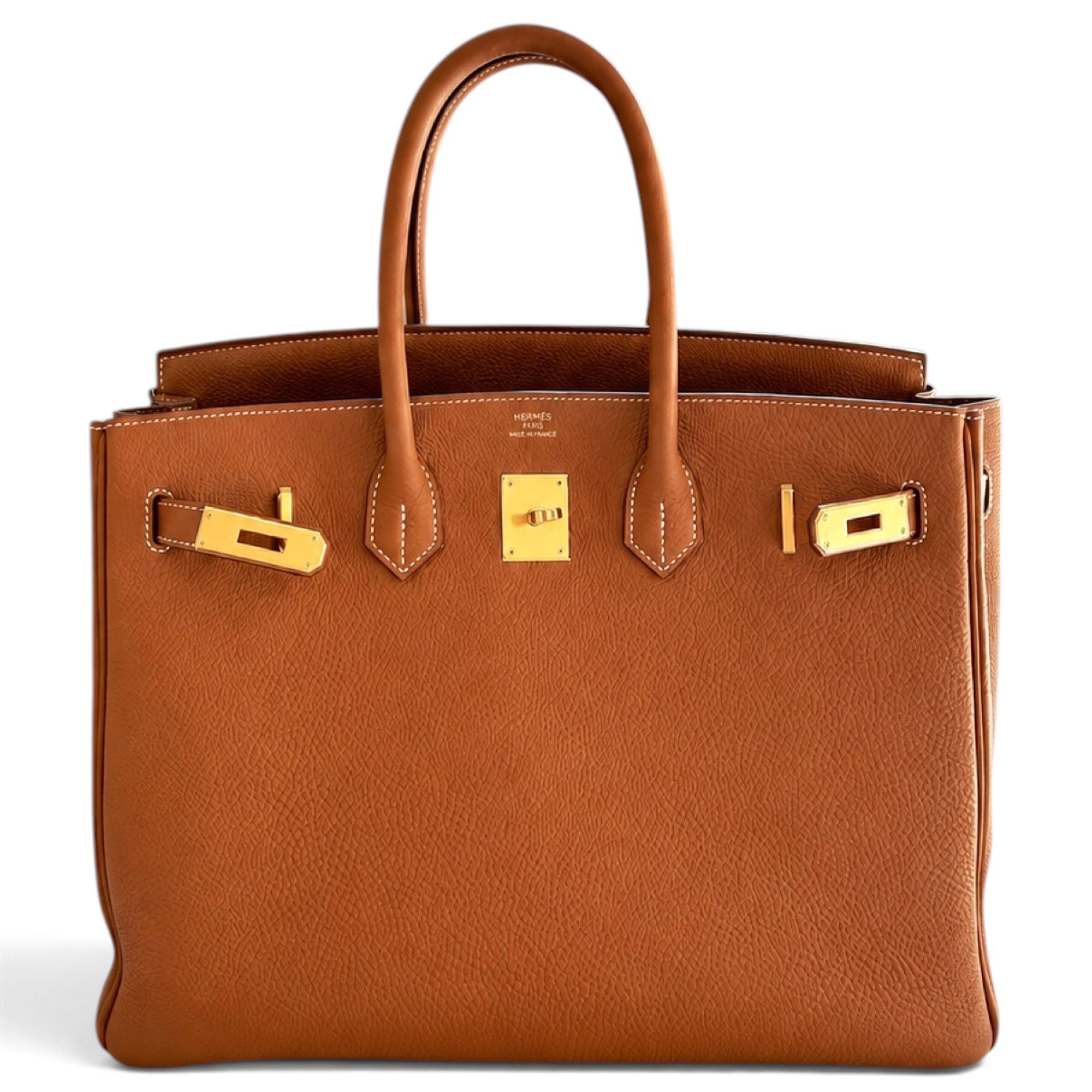 Birkin 35 leather bag